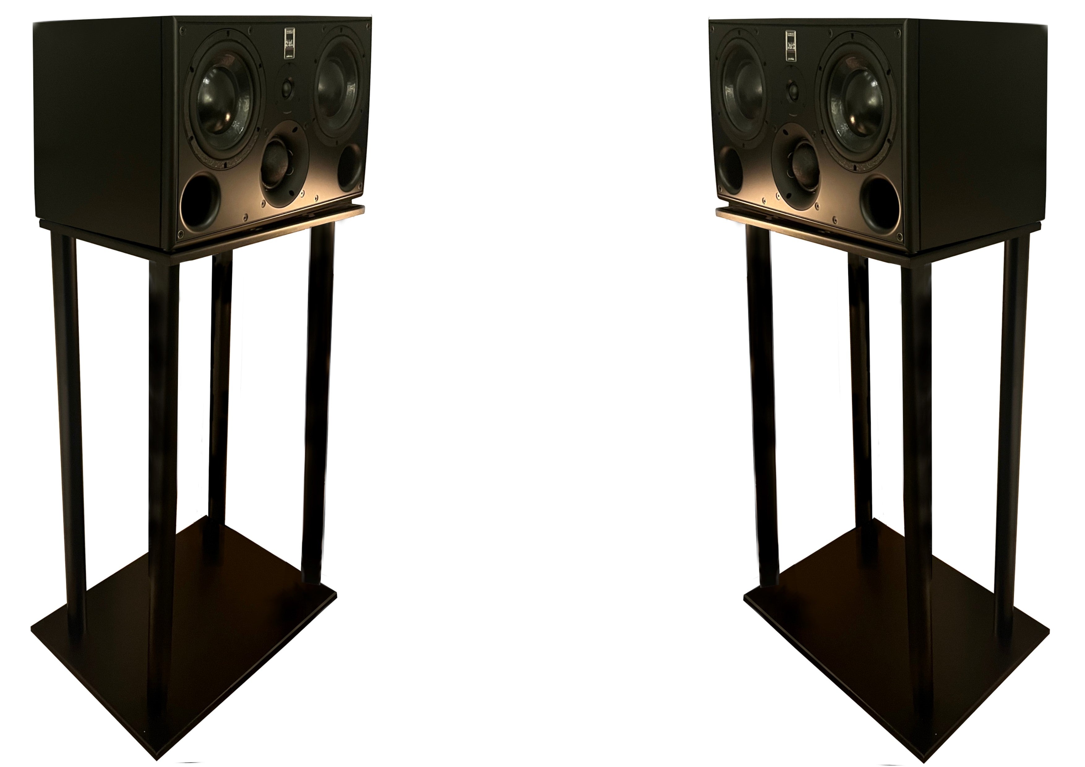 Atacama Pro Studio 590-365 (Pair) Speaker stands, Ideal for ATC SCM45A speakers or similar