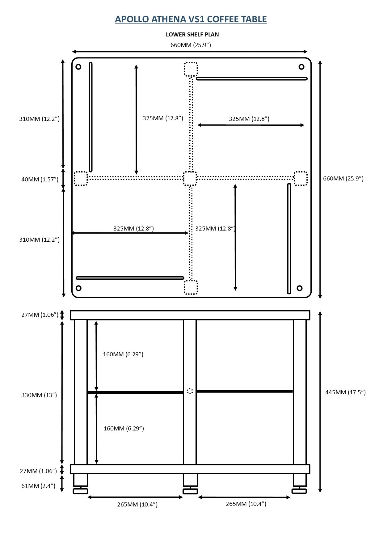 Apollo Athena VS1 Table