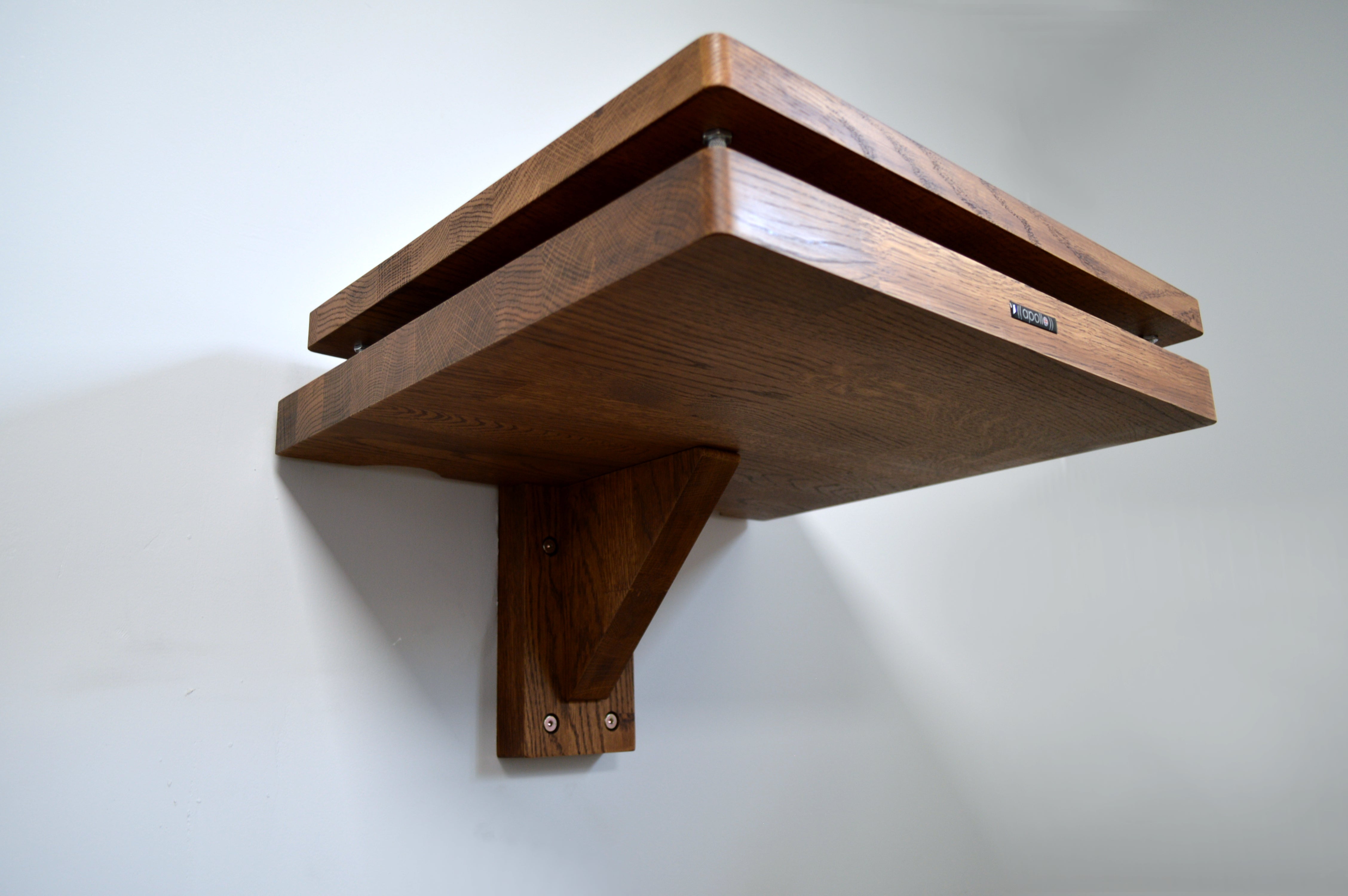 Apollo Atlas WM1 Wall Mount Shelf Module (Dark Oak Finish)