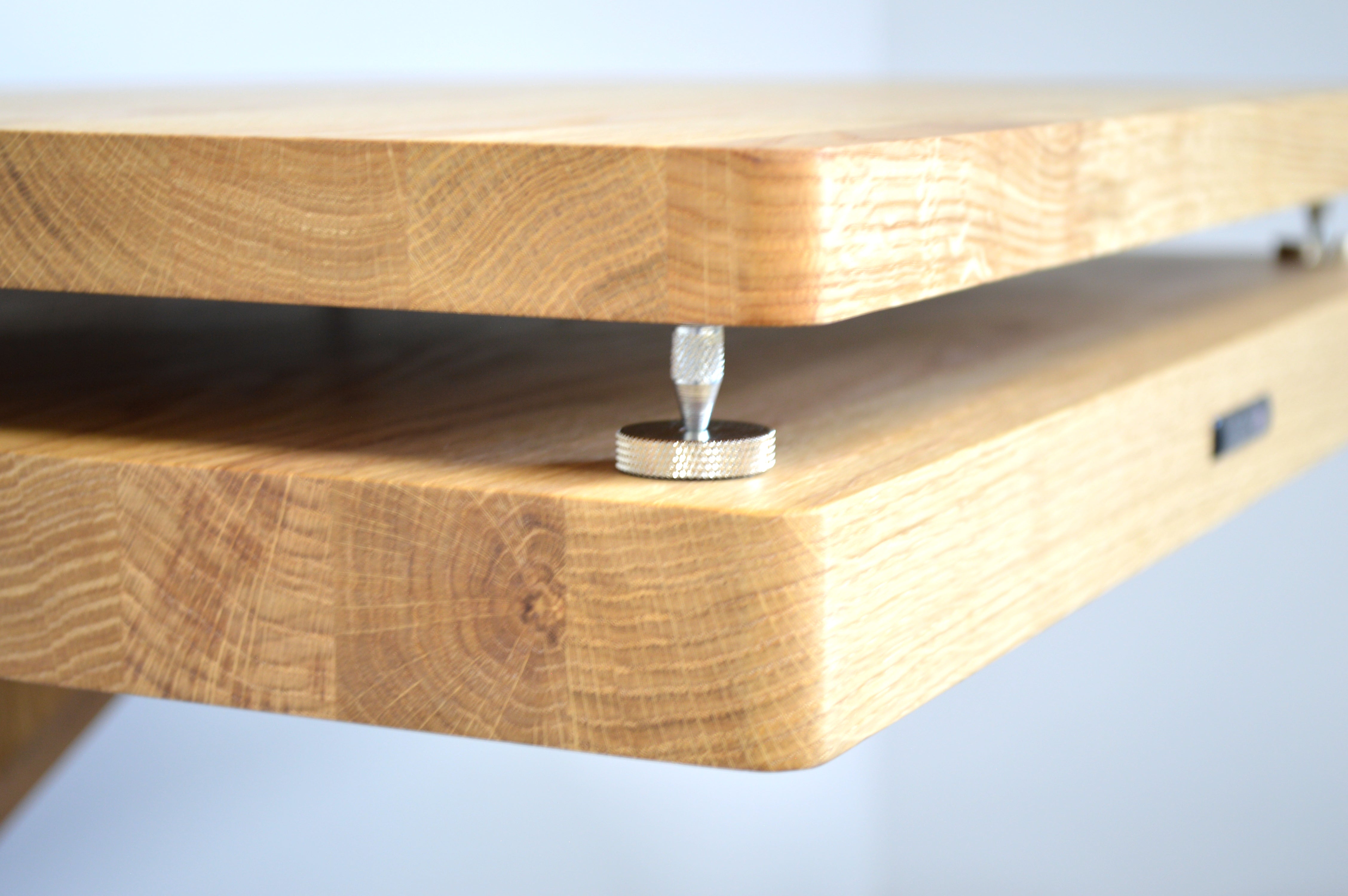 Apollo Atlas WM1 Wall Mount Shelf Module (Natural Oak Finish)