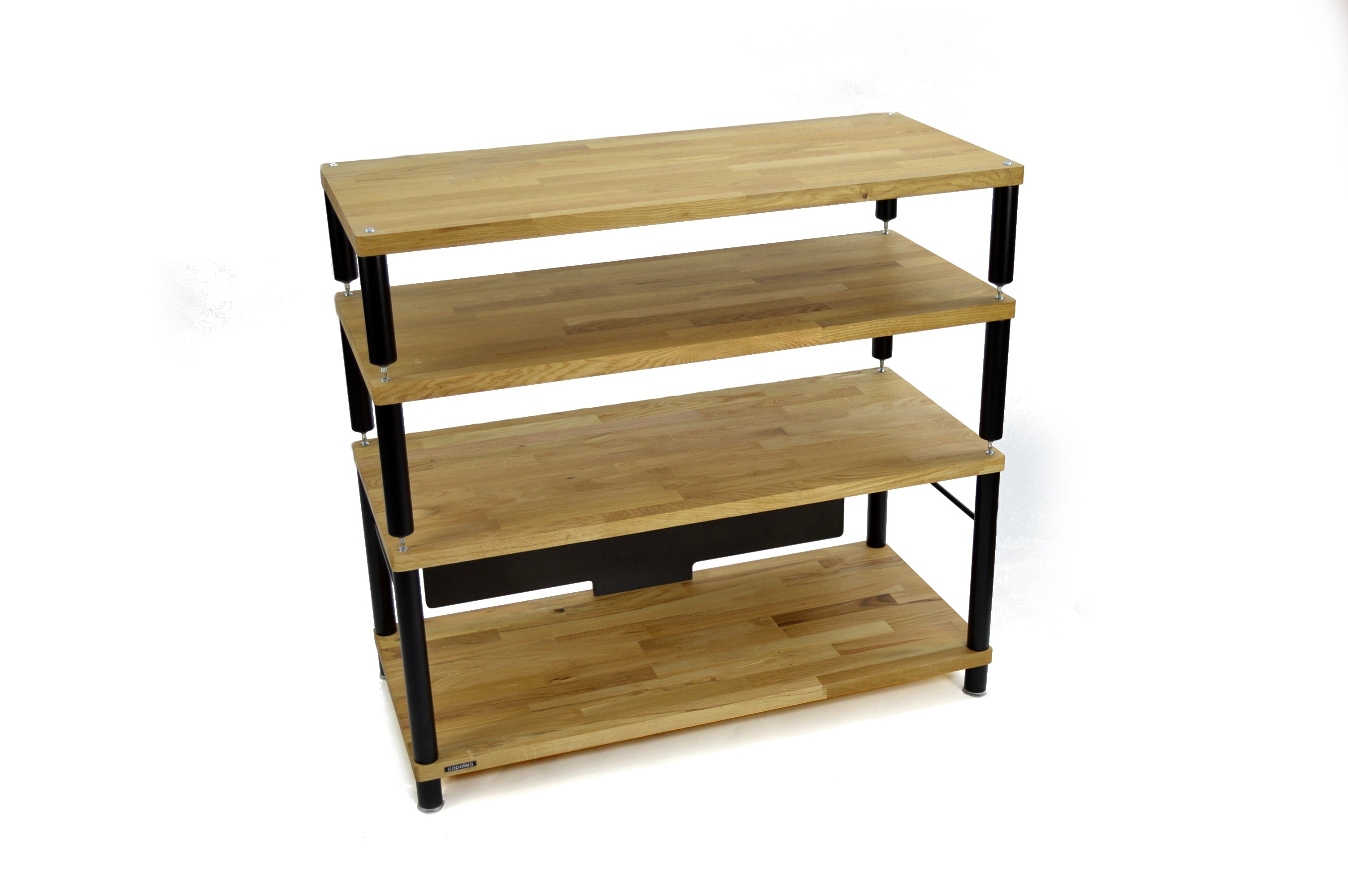 Apollo Storm 10 AV Solid Oak 2 Shelf Base Module