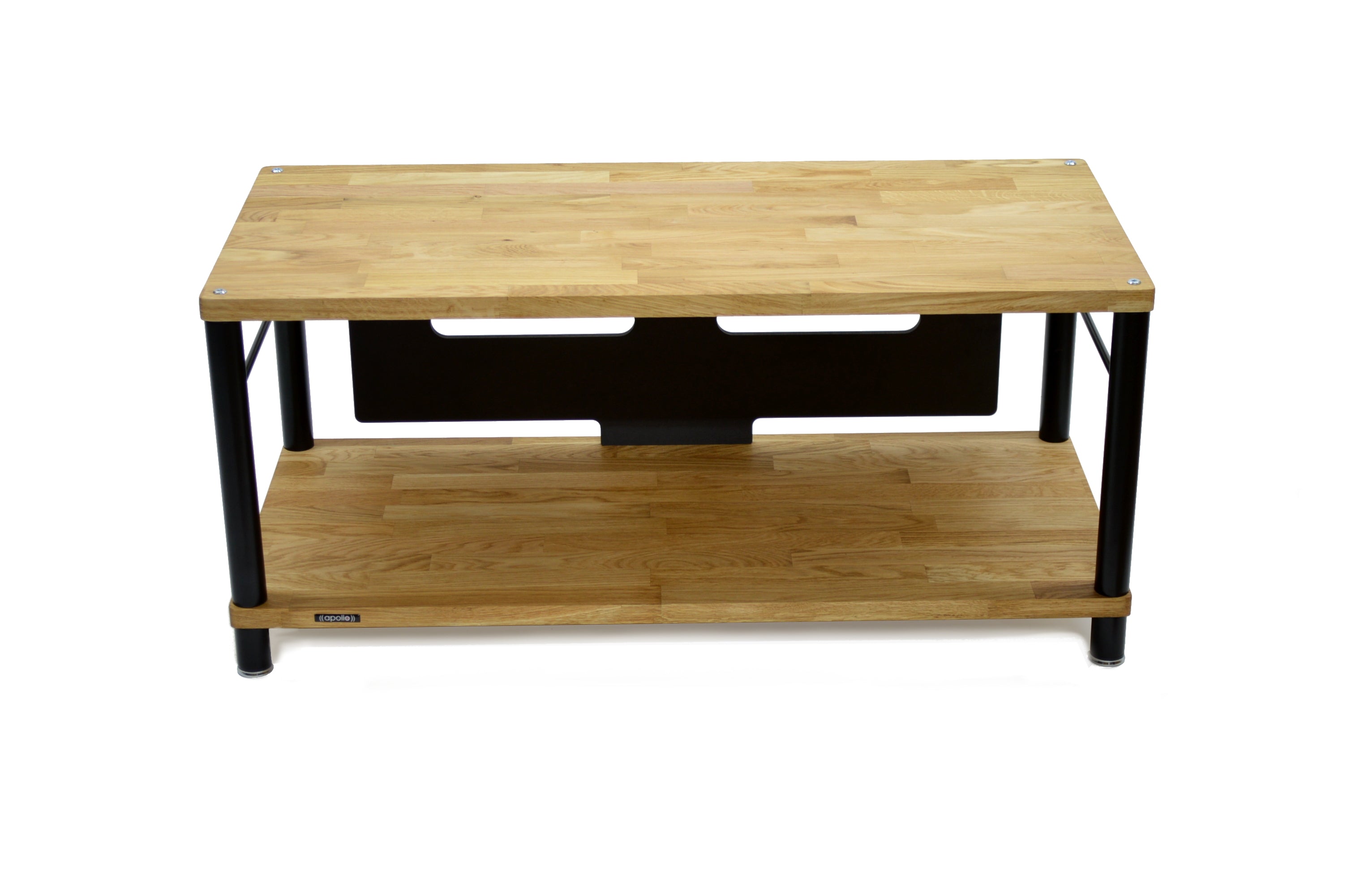Apollo Storm 10 AV Solid Oak 2 Shelf Base Module