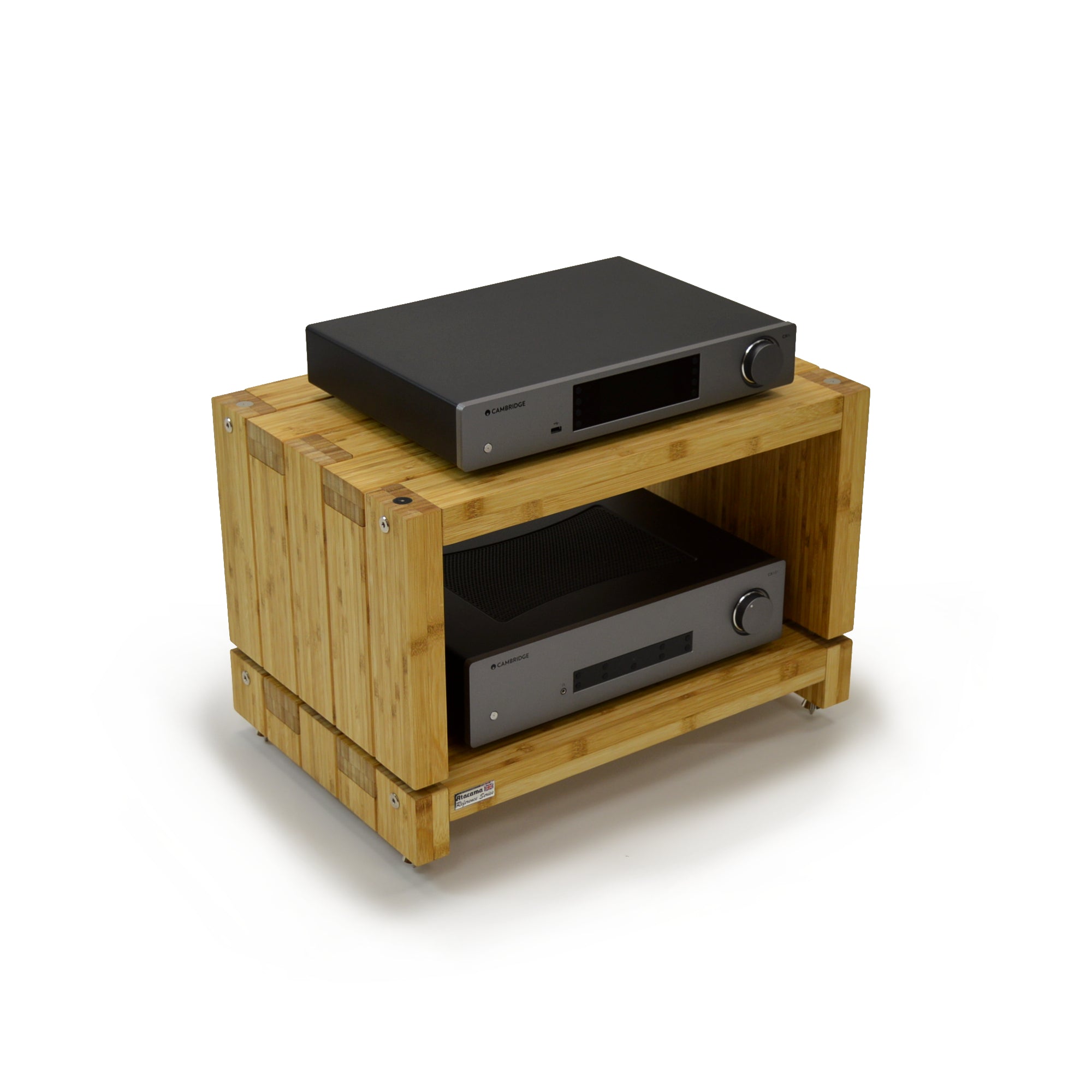 Ex Display Elite Eco 24 Reference Natural Bamboo HiFi Rack (Price shown is for 4 modules)