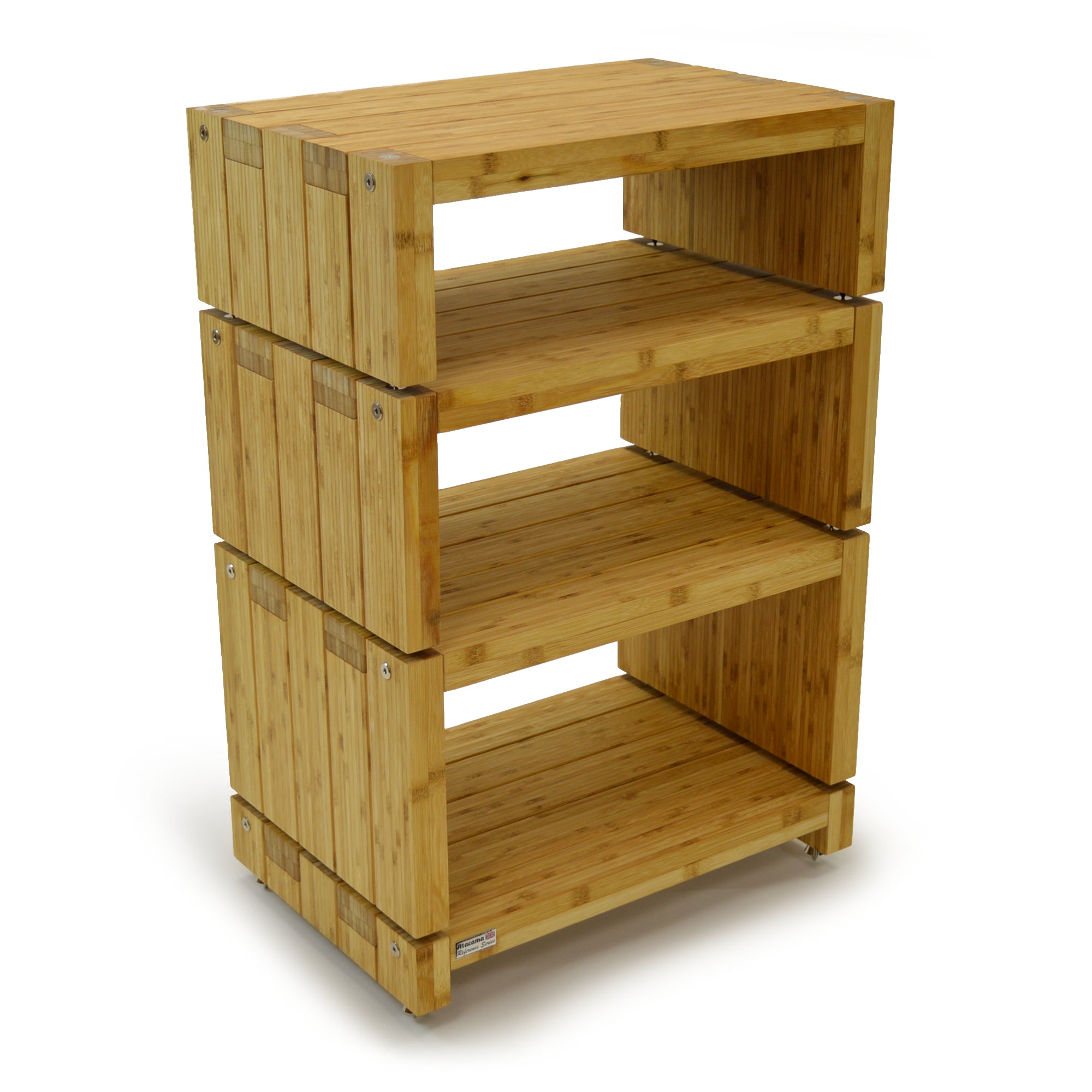 Ex Display Elite Eco 24 Reference Natural Bamboo HiFi Rack (Price shown is for 4 modules)