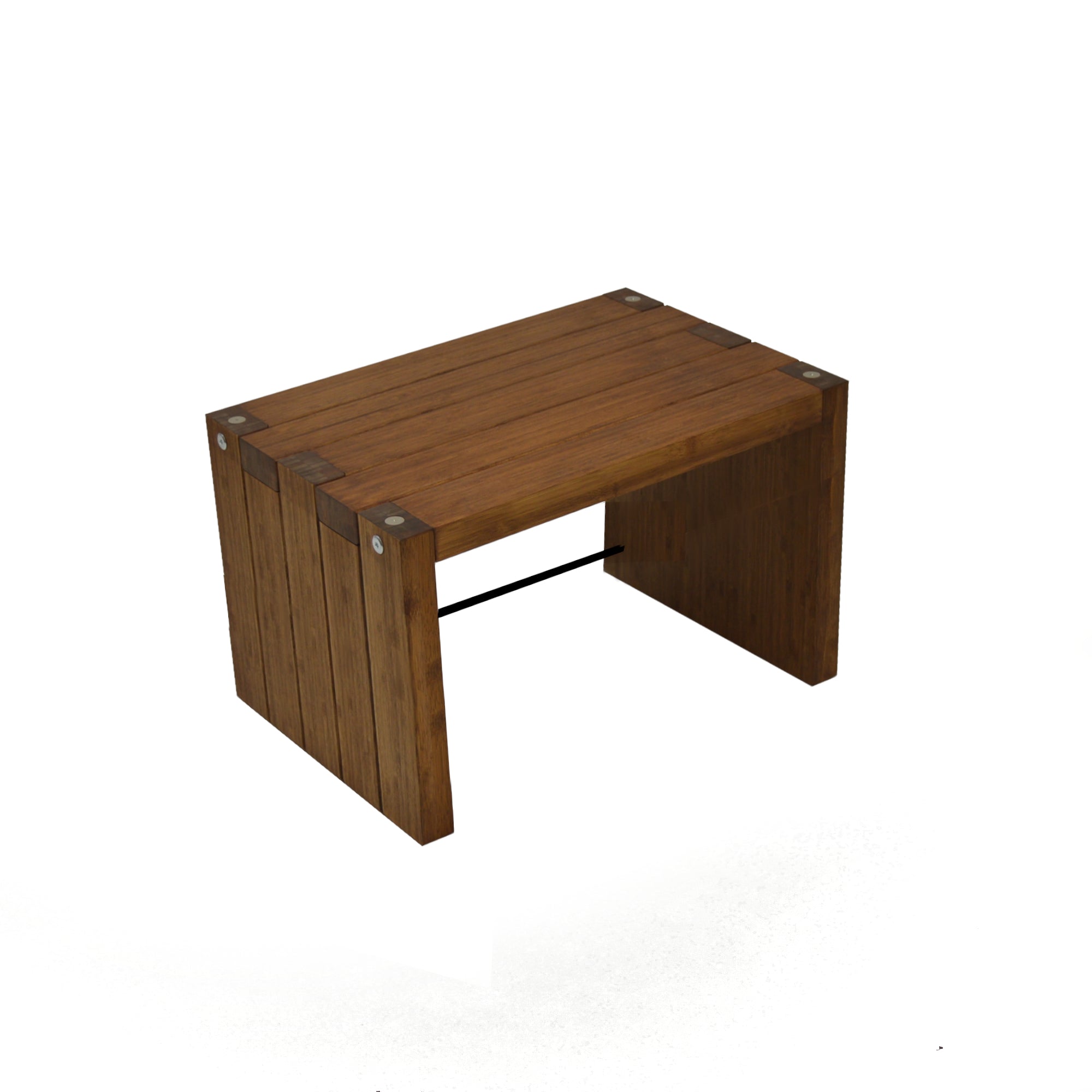 Elite Eco 24 Single Shelf 335mm Vinyl Storage Module Dark Bamboo