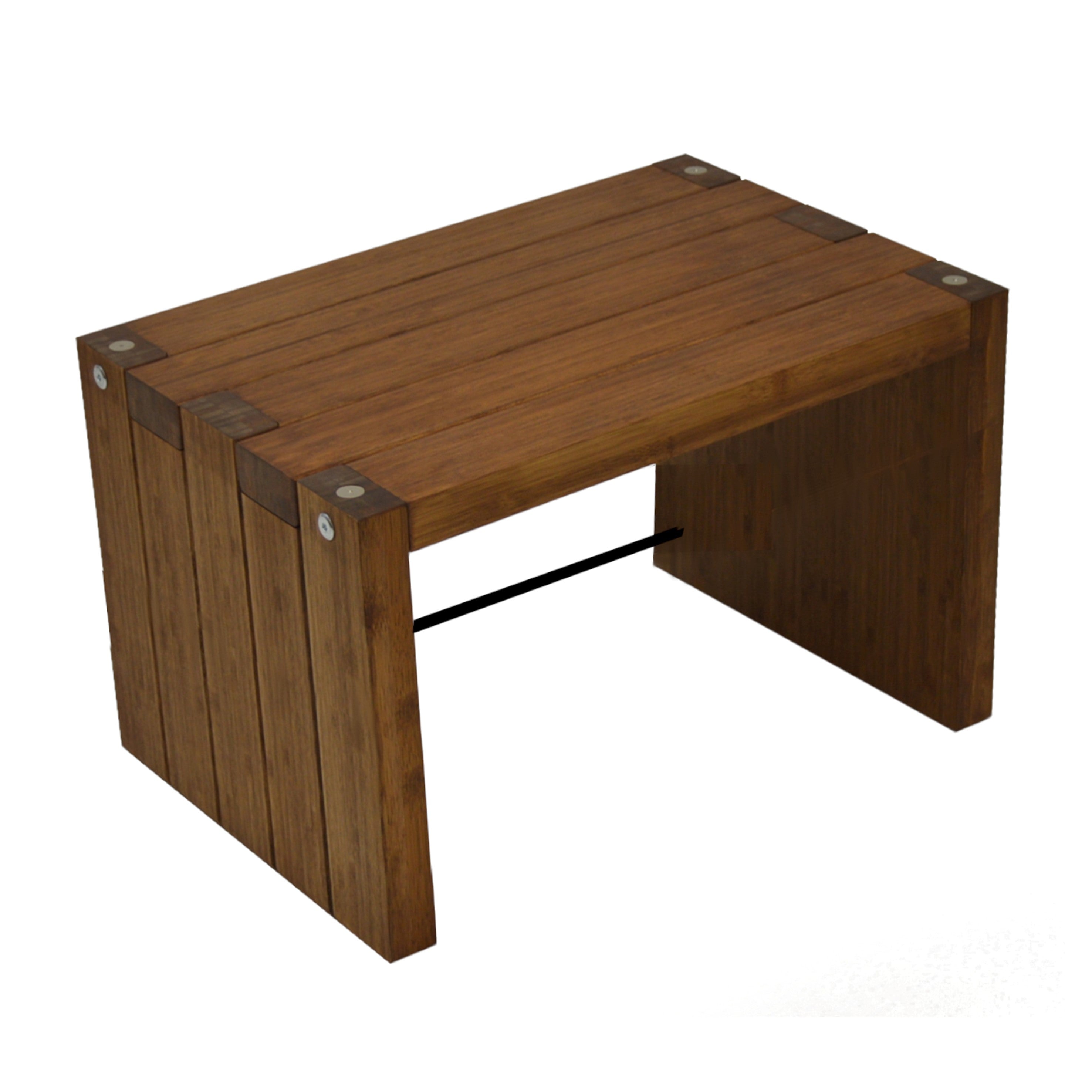 Elite Eco 24 Single Shelf 335mm Vinyl Storage Module Dark Bamboo