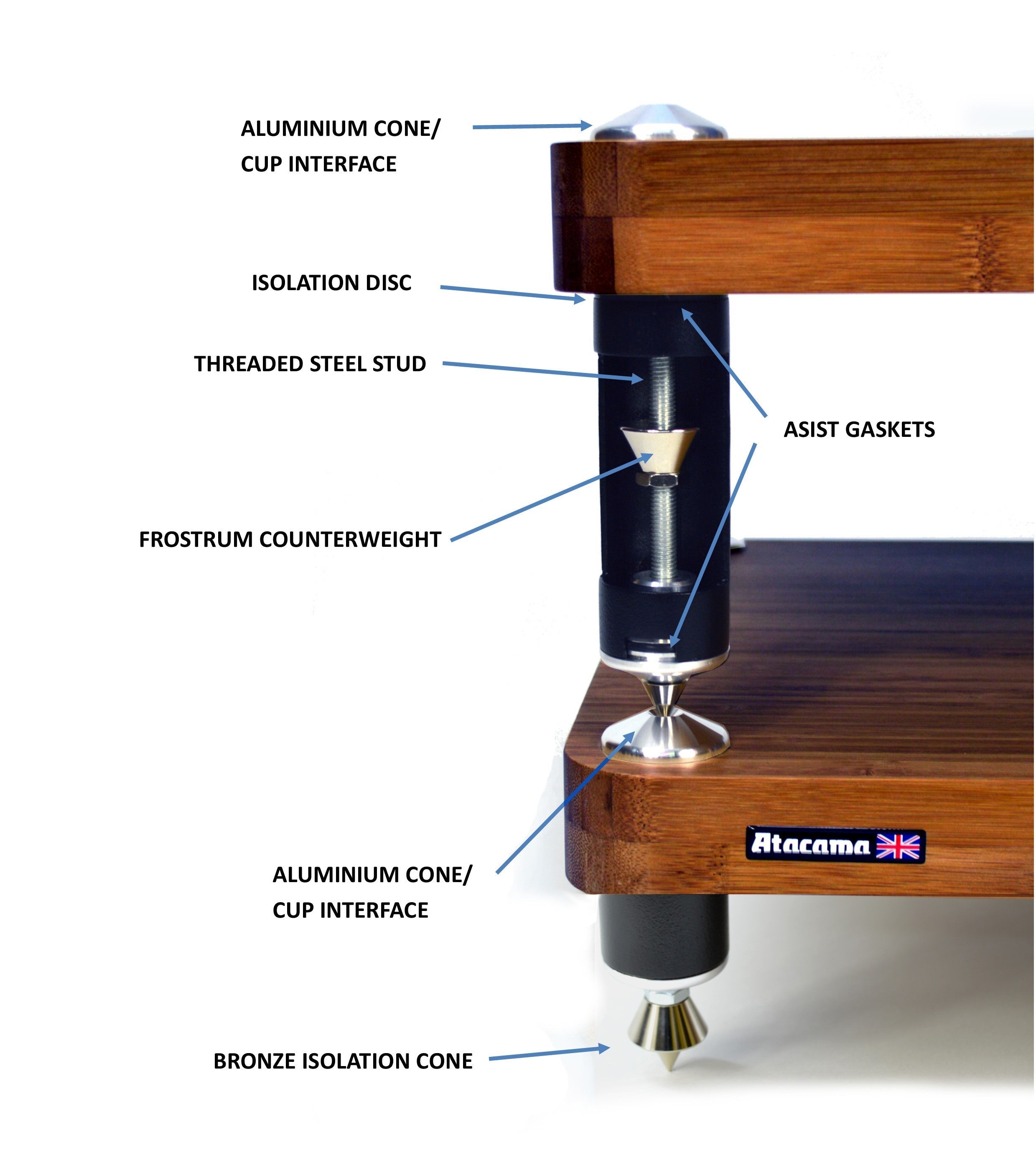 Evoque Eco 60-40 Special Edition Dark Finish Bamboo