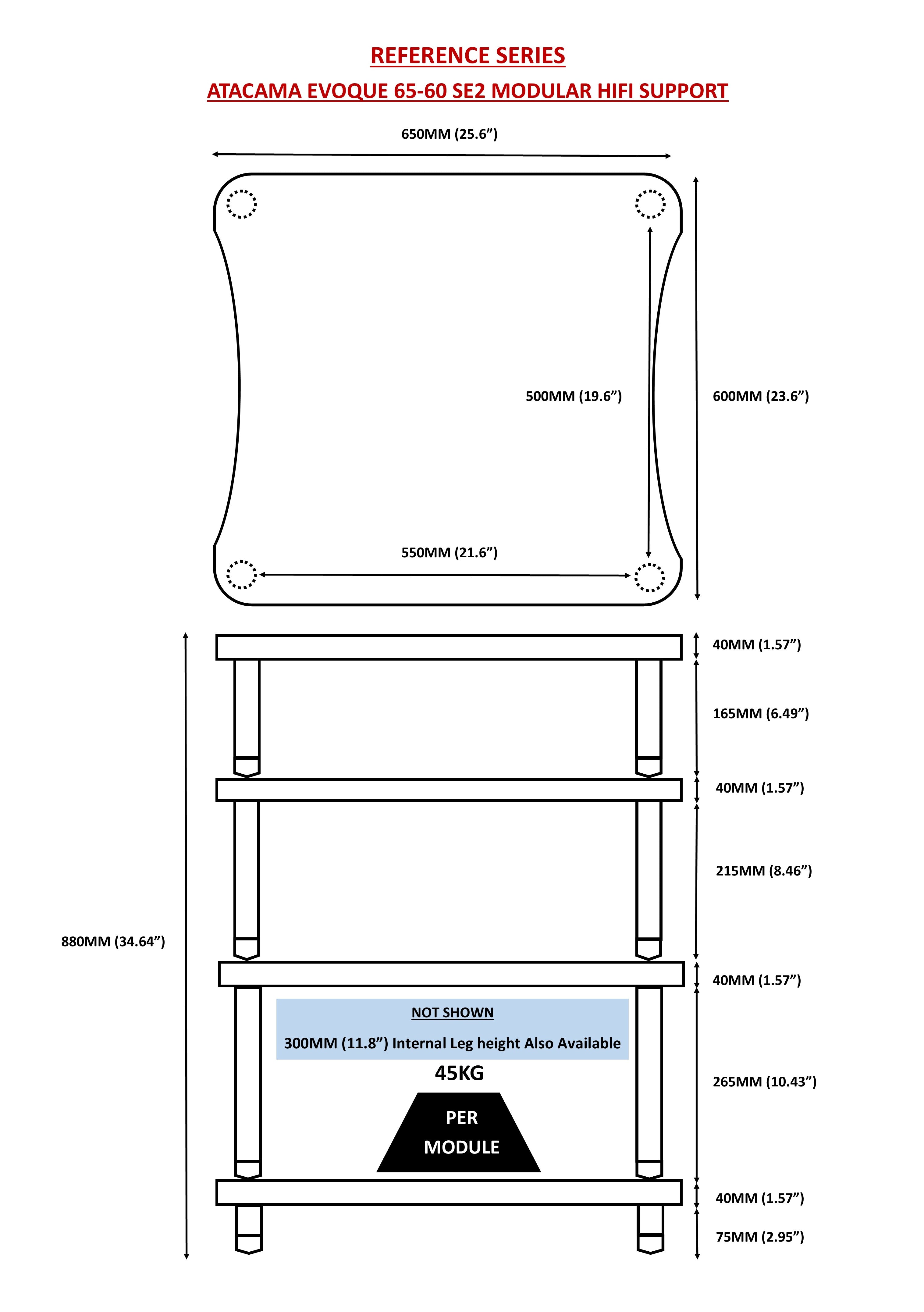 Evoque Eco 65-60 SE2 Reference Series Natural Bamboo