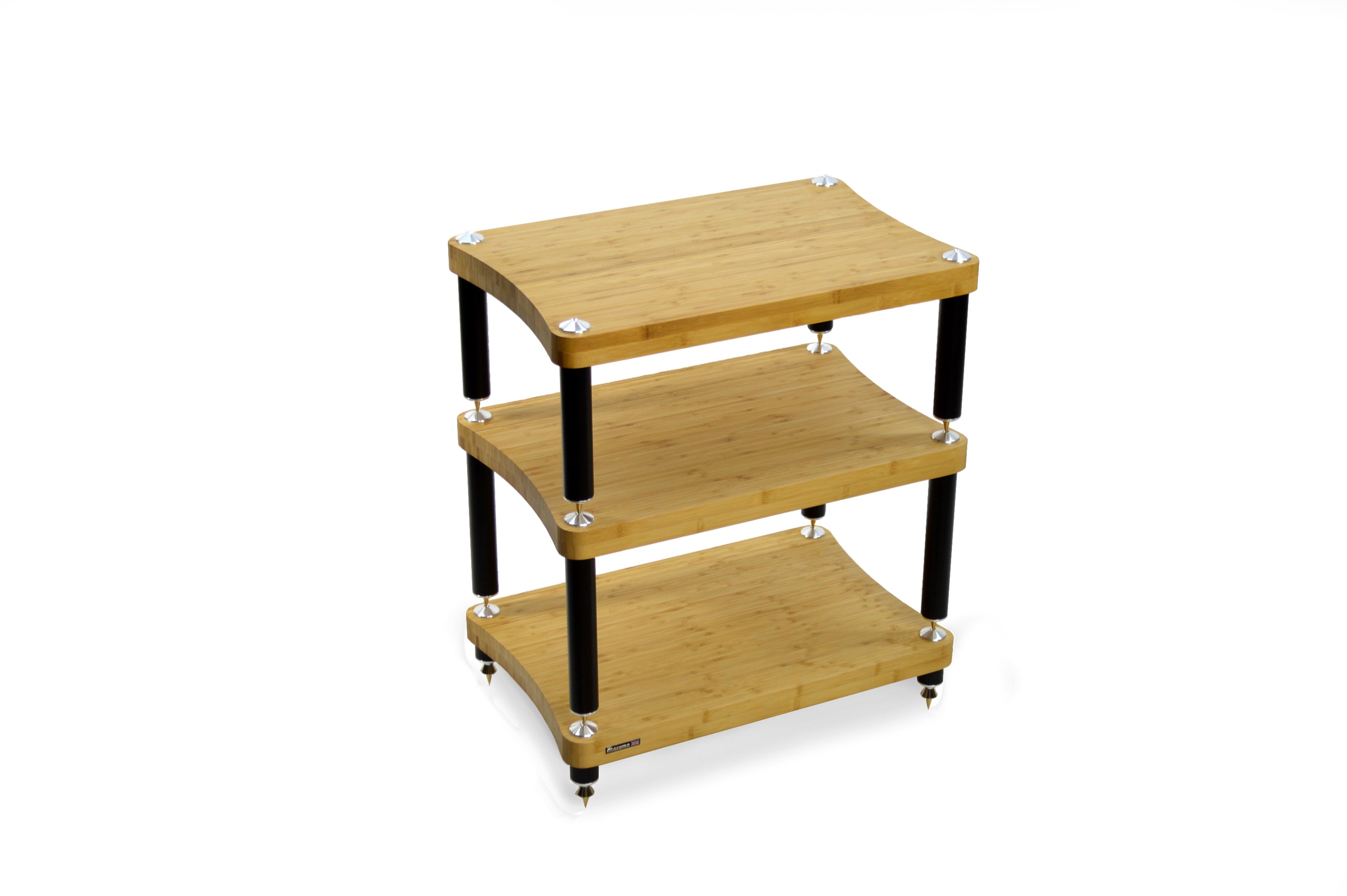 "B" Grade Evoque Eco 60-40 SE2 Hifi Rack Modules Natural Bamboo Finish (Price per Single Shelf Module)