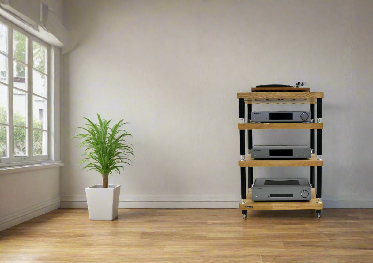 Evoque Eco 60-50 SE2 Natural Oak, Satin Black Leg packs (Price shown for 4 modules). Special Commission Only