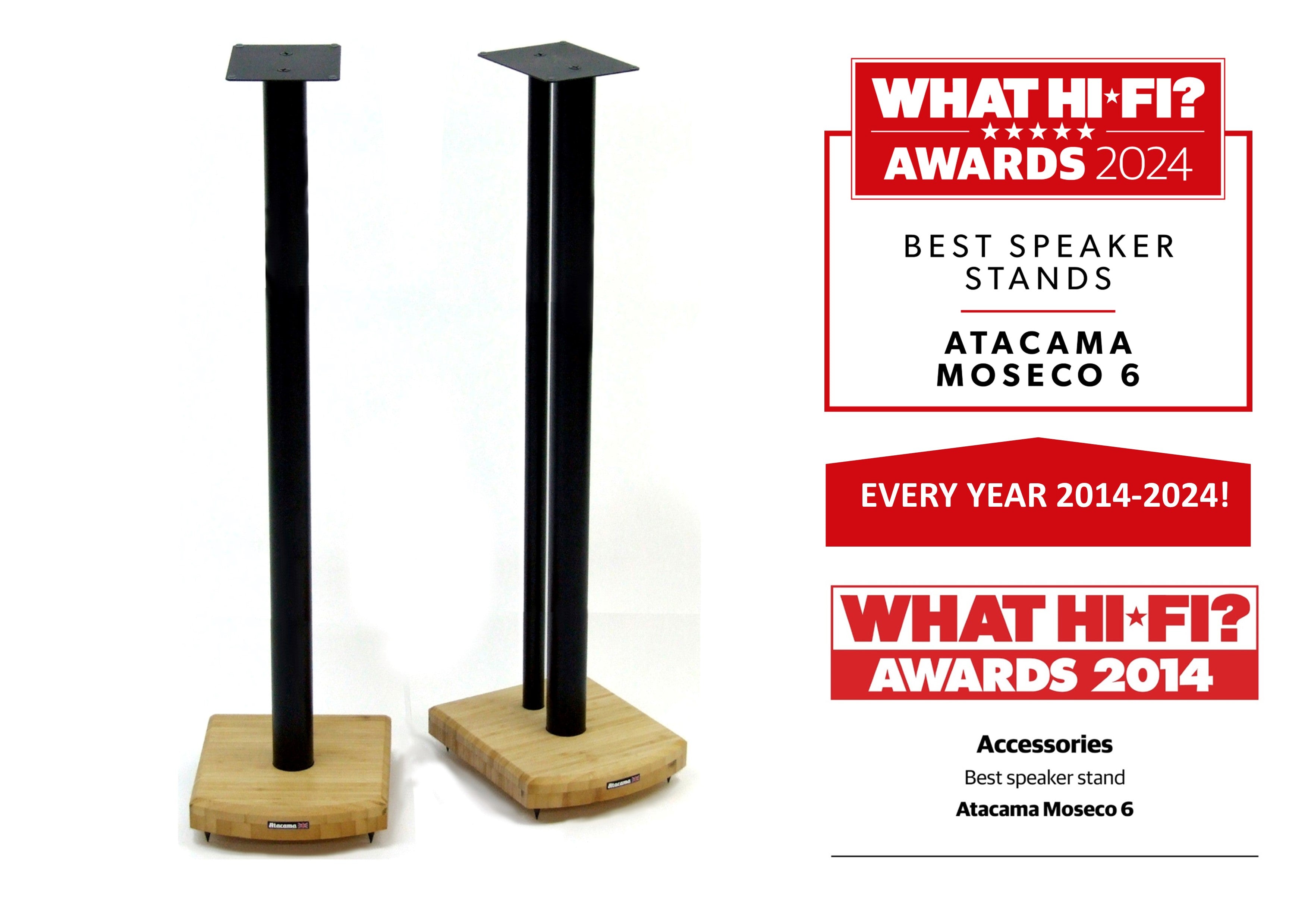 MOSECO 10 speaker stands (Pair)