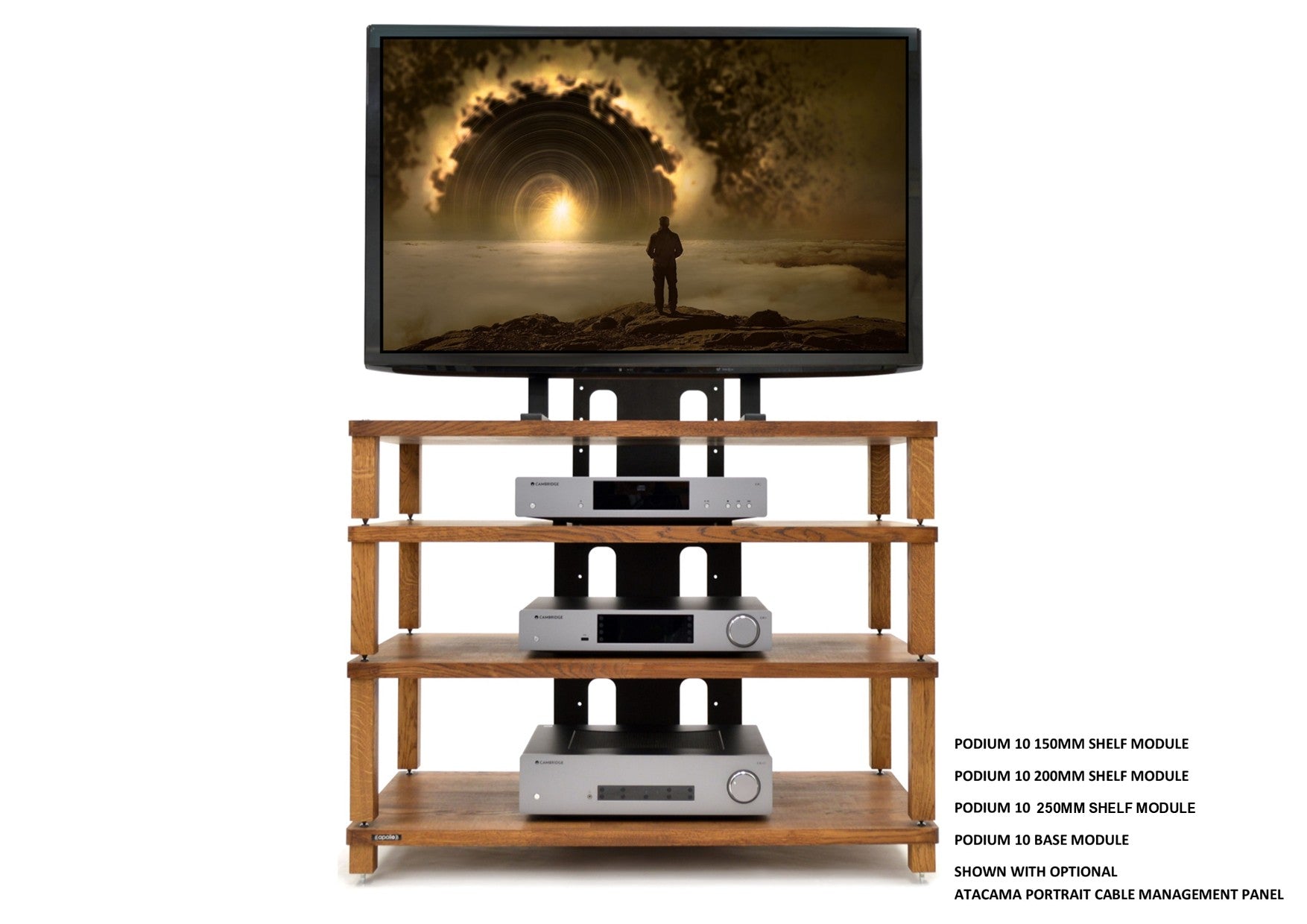 Apollo Podium 10 (Dark Oak Finish)