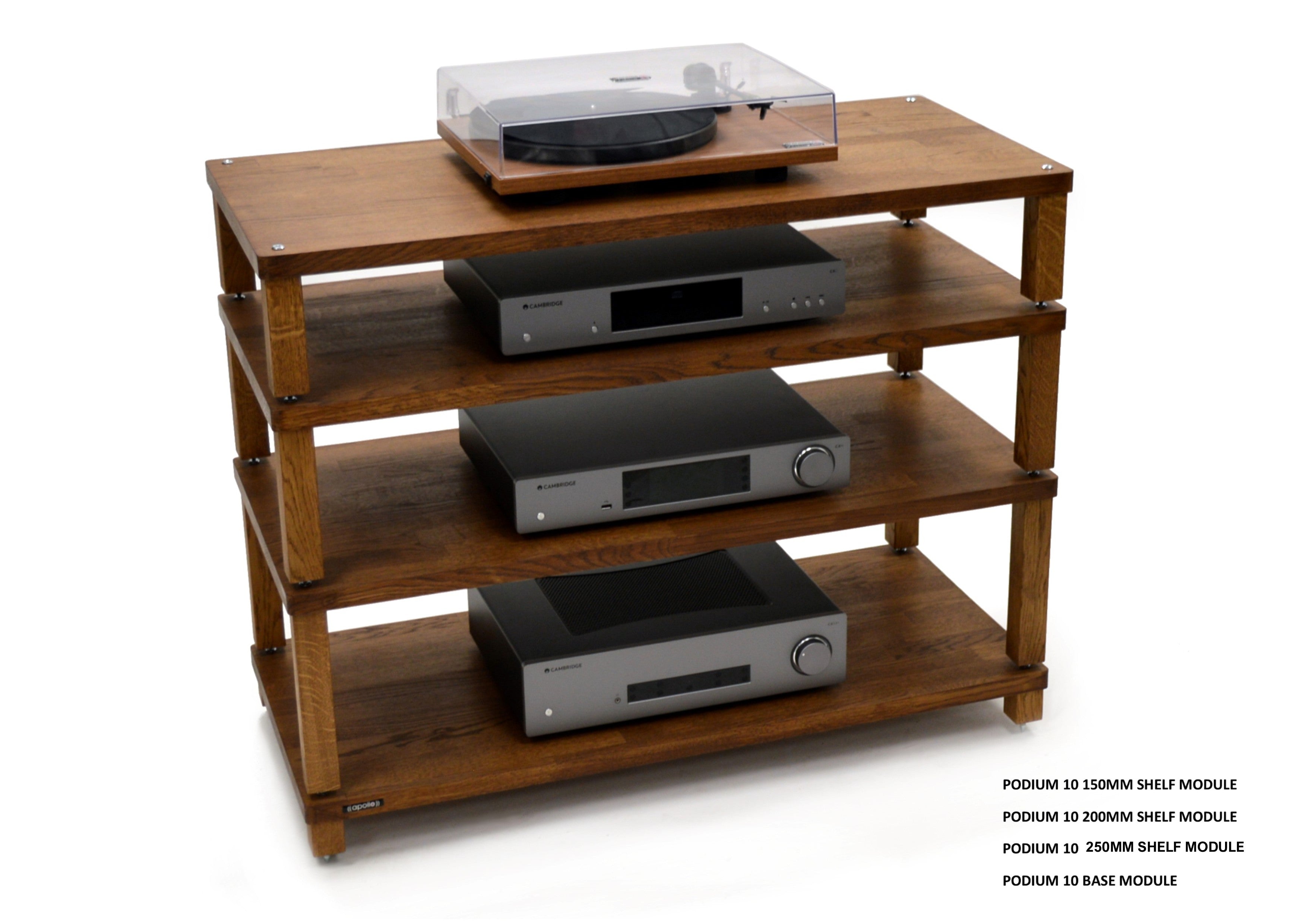 Apollo Podium 10 (Dark Oak Finish)