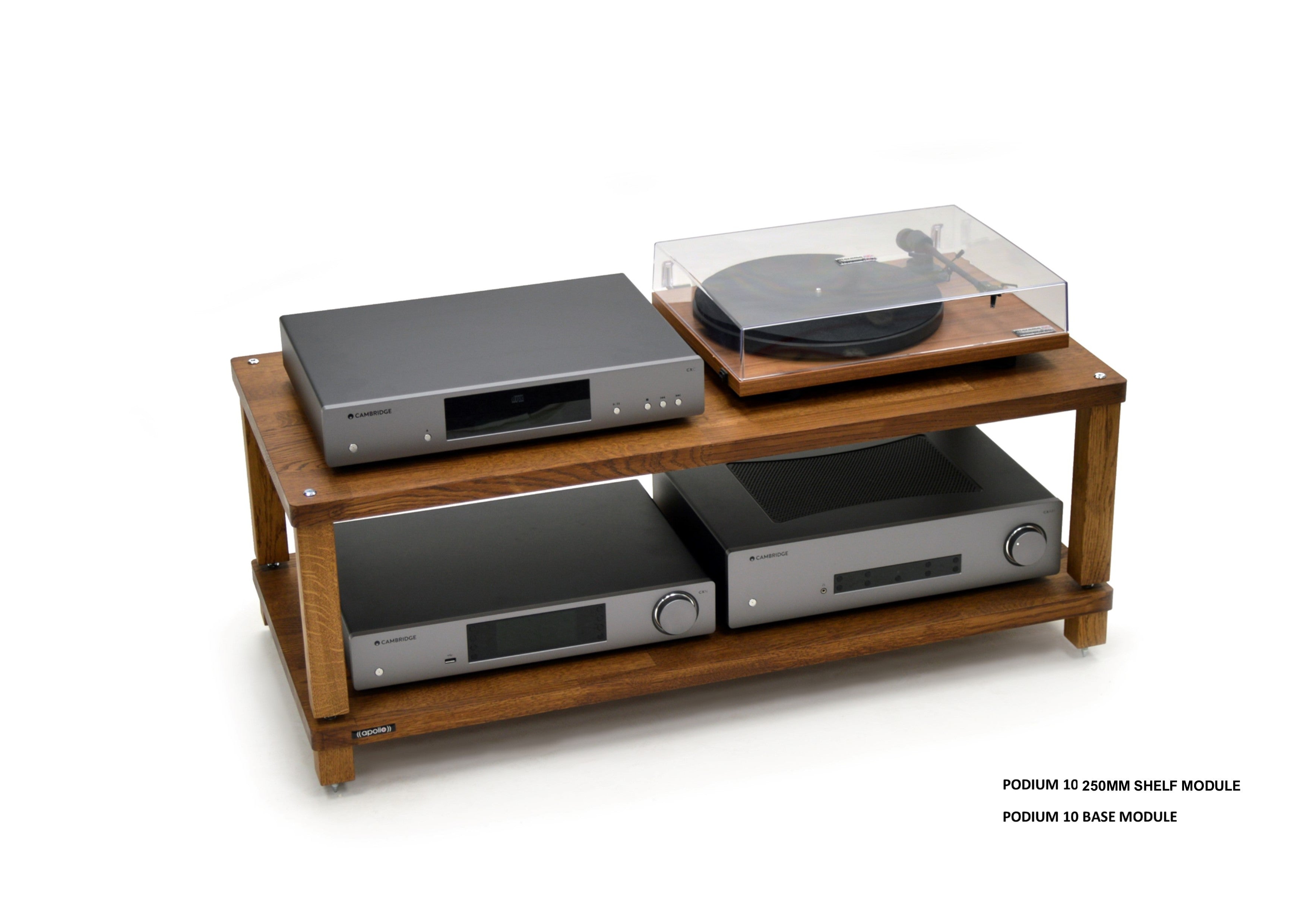 Apollo Podium 10 (Dark Oak Finish)