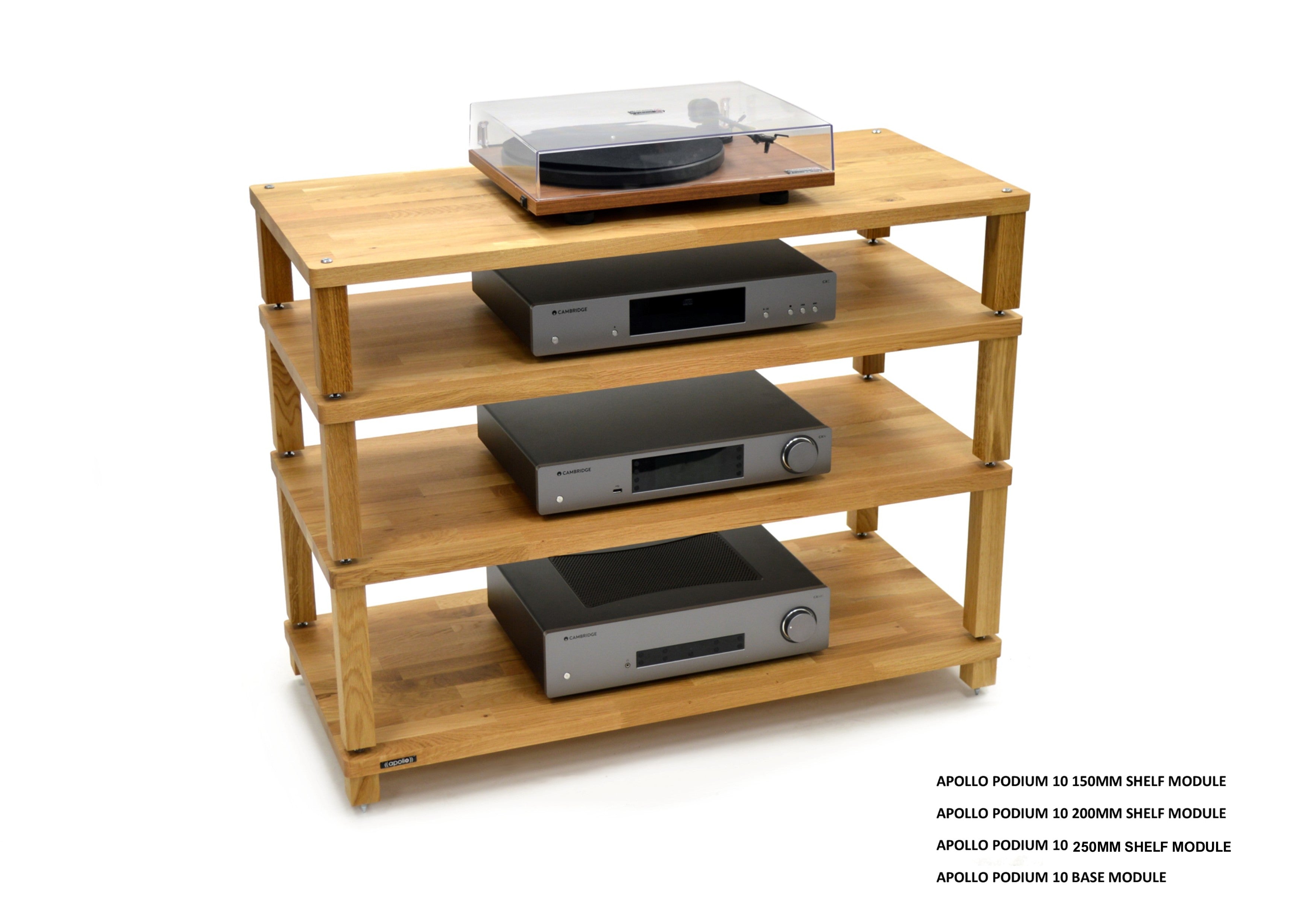 Apollo Podium 10 (Natural Oak Finish)