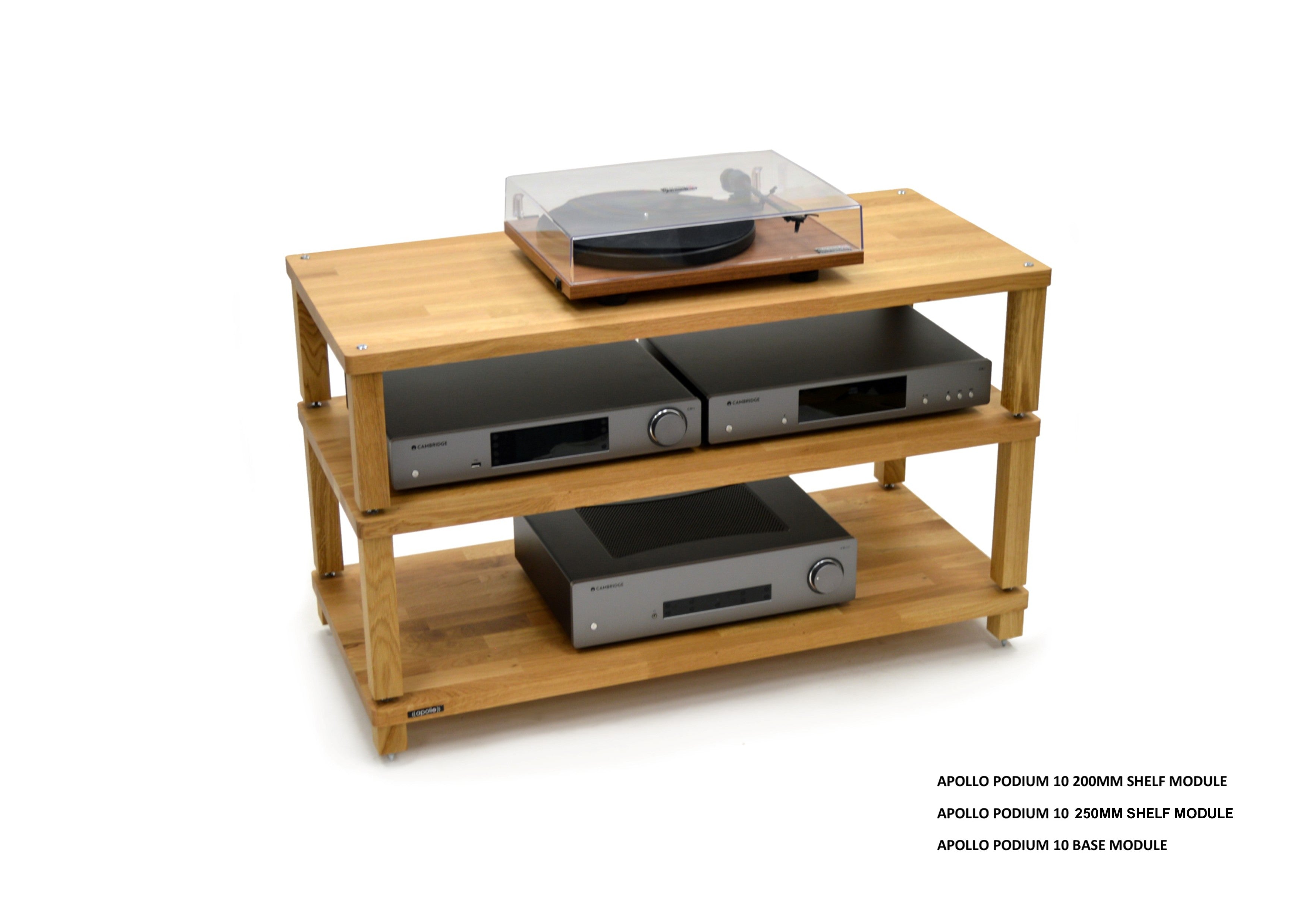 Apollo Podium 10 (Natural Oak Finish)