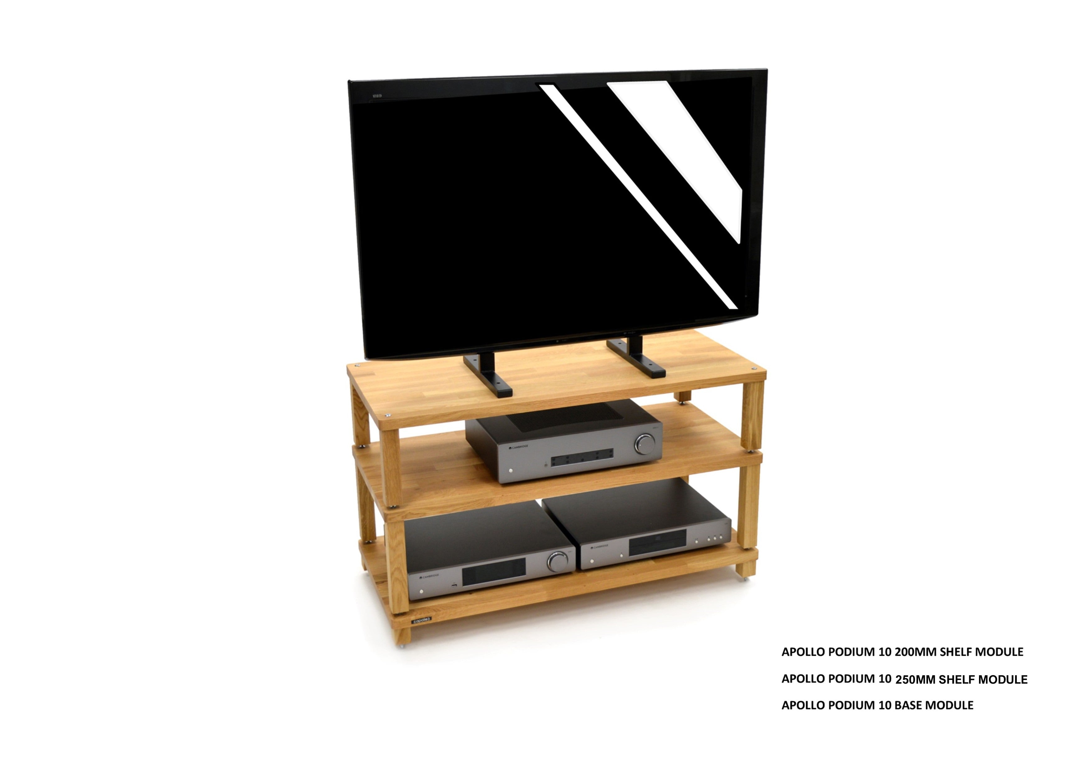 Apollo Podium 10 (Natural Oak Finish)