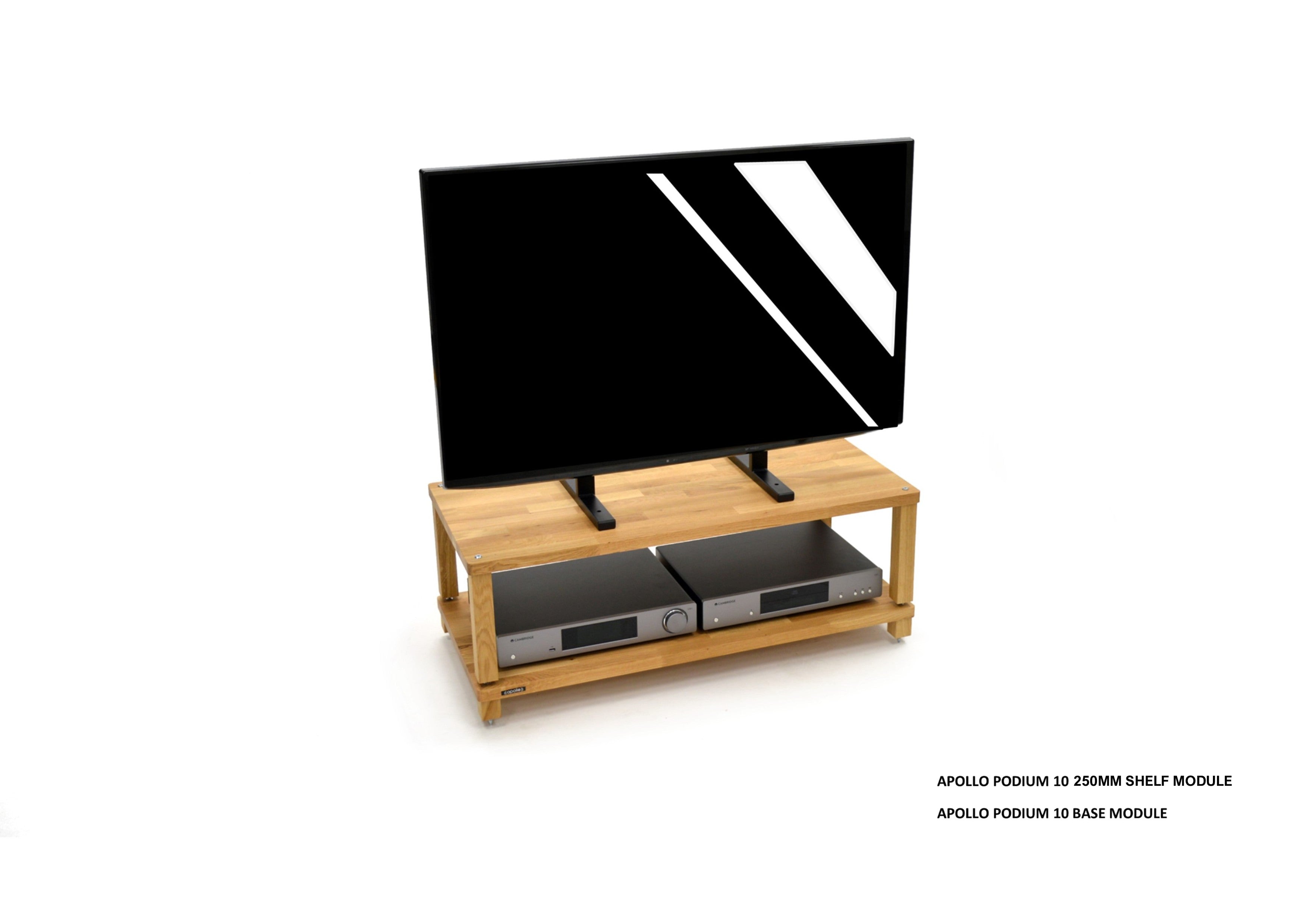 Apollo Podium 10 (Natural Oak Finish)