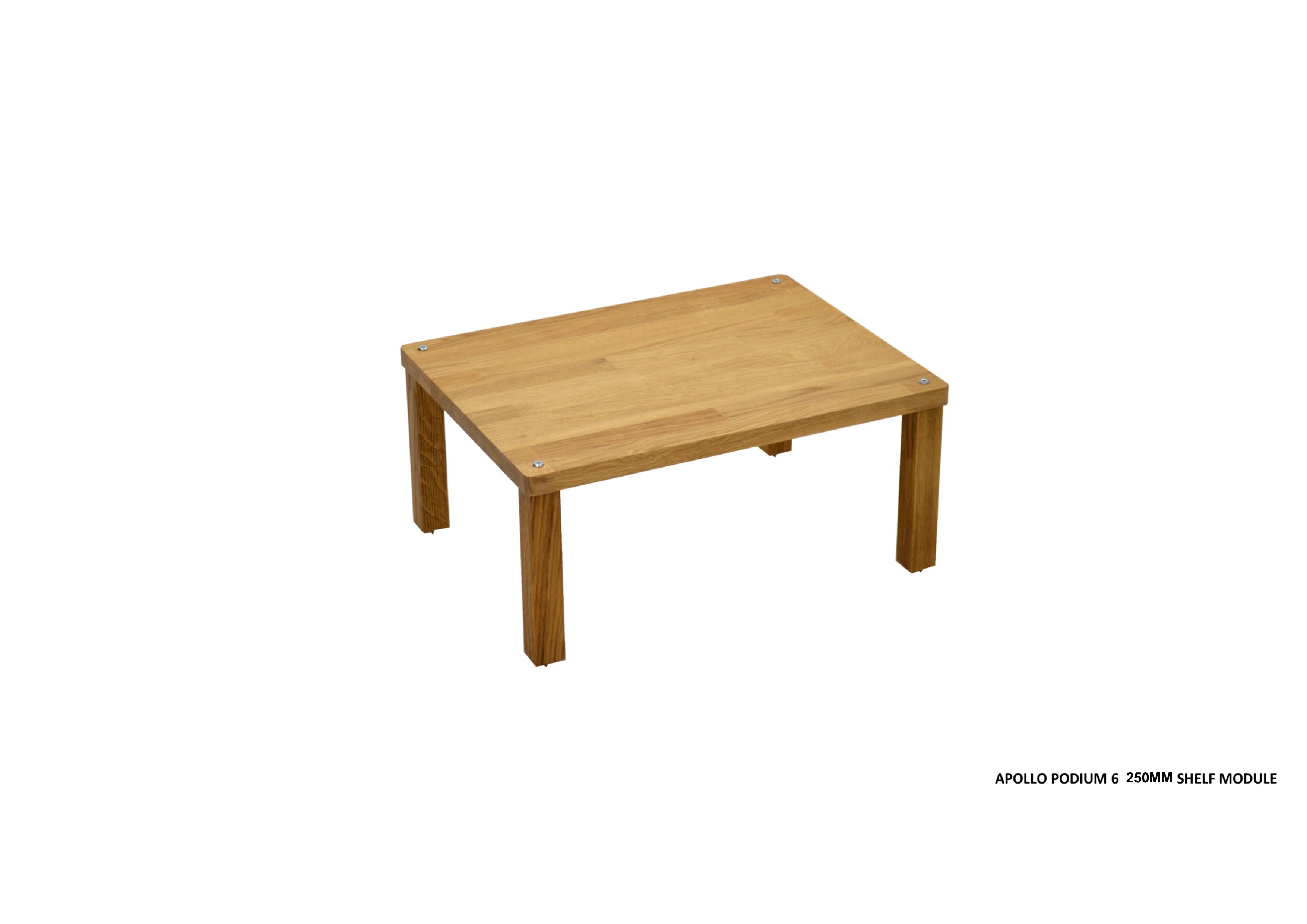 Apollo Podium 6 (Natural Oak Finish)