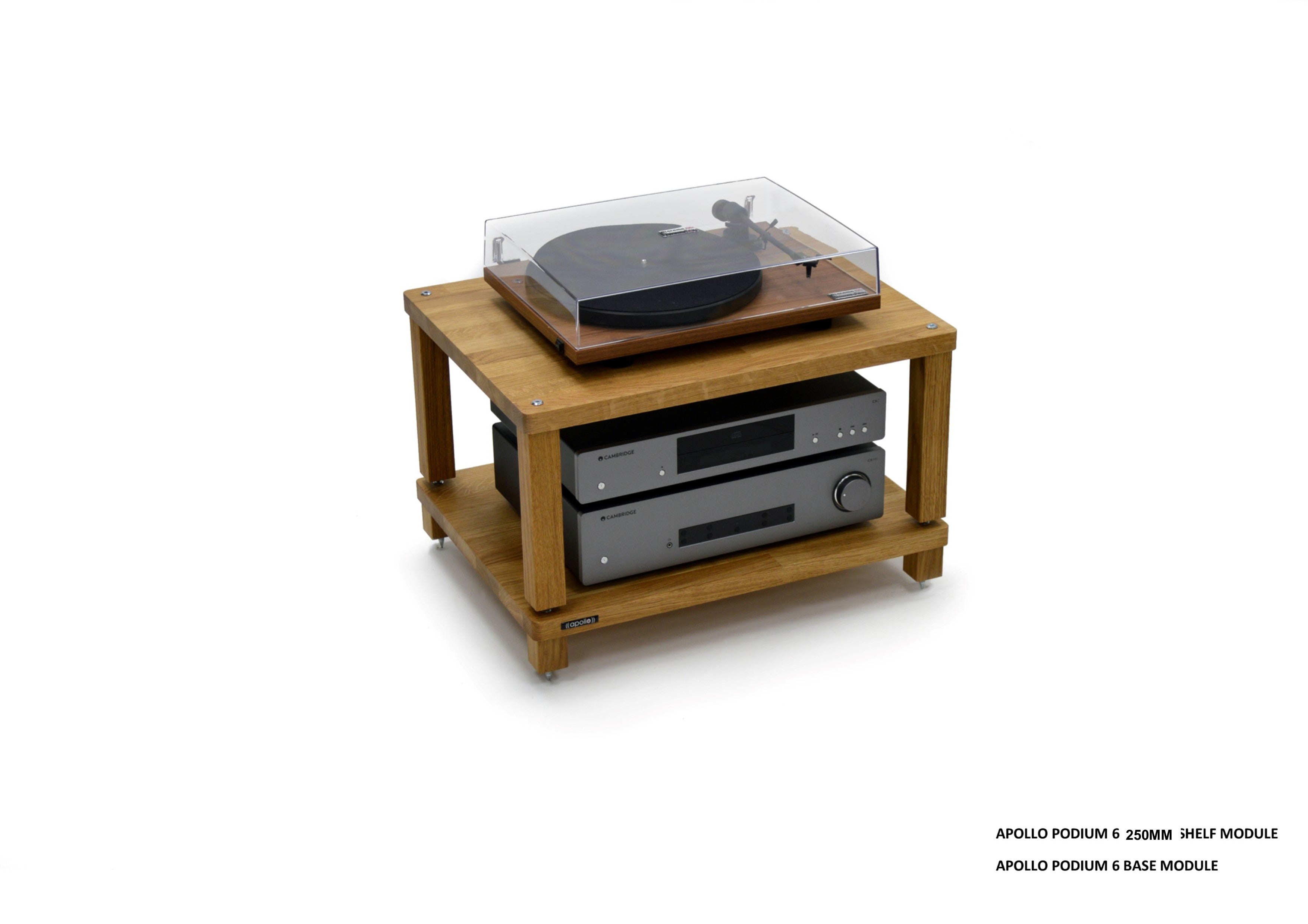 Apollo Podium 6 (Natural Oak Finish)