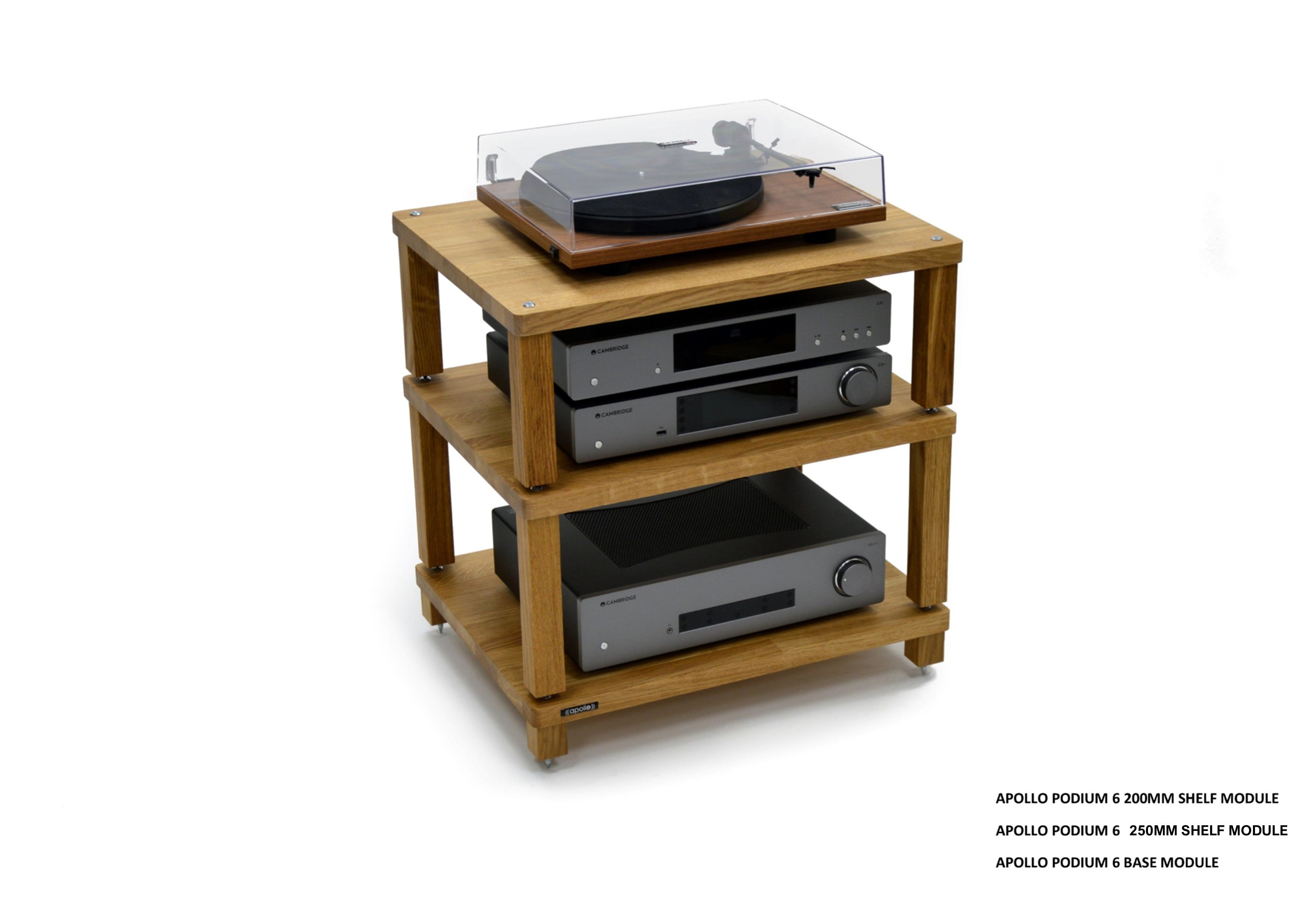 Apollo Podium 6 (Natural Oak Finish)