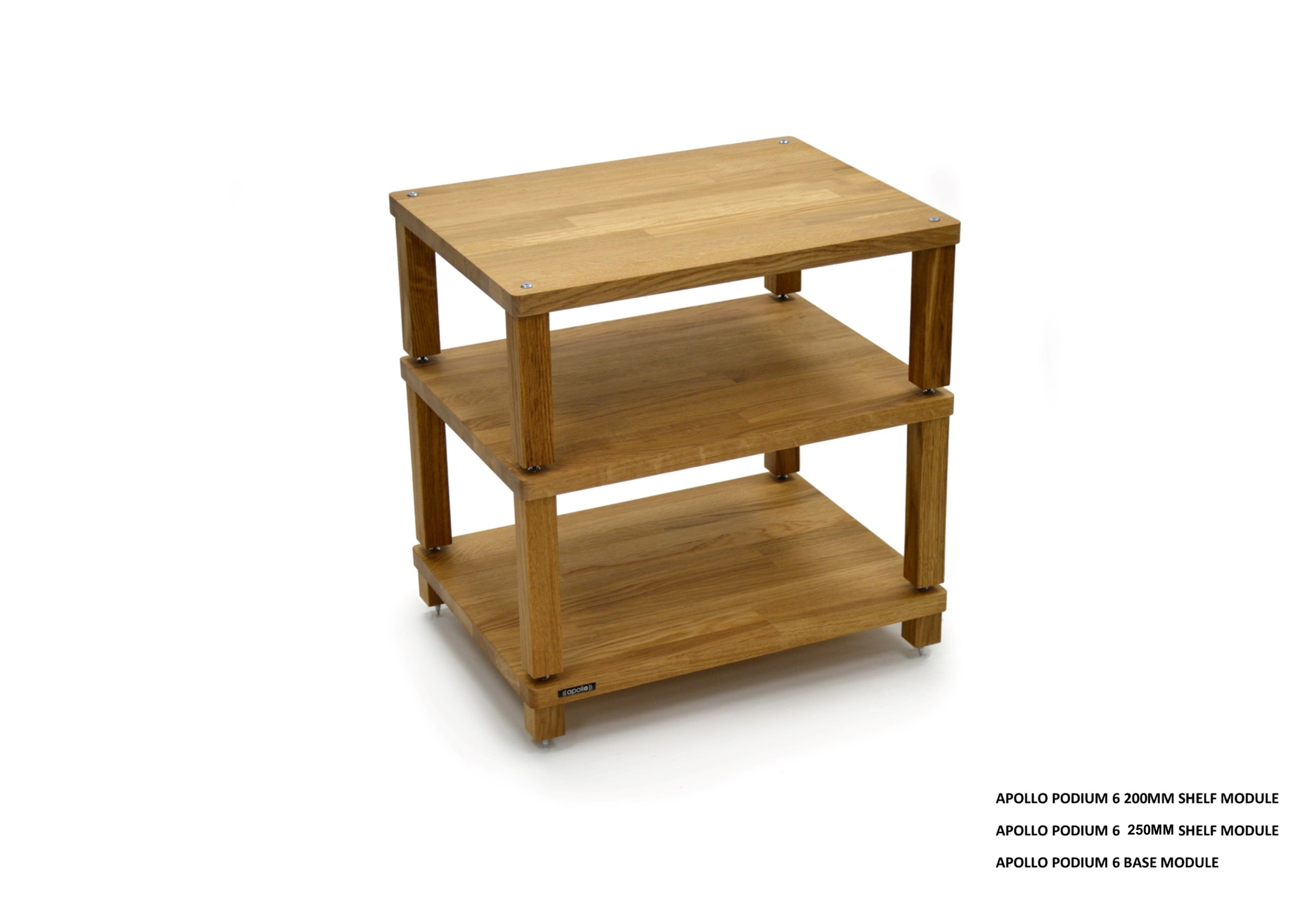 Apollo Podium 6 (Natural Oak Finish)