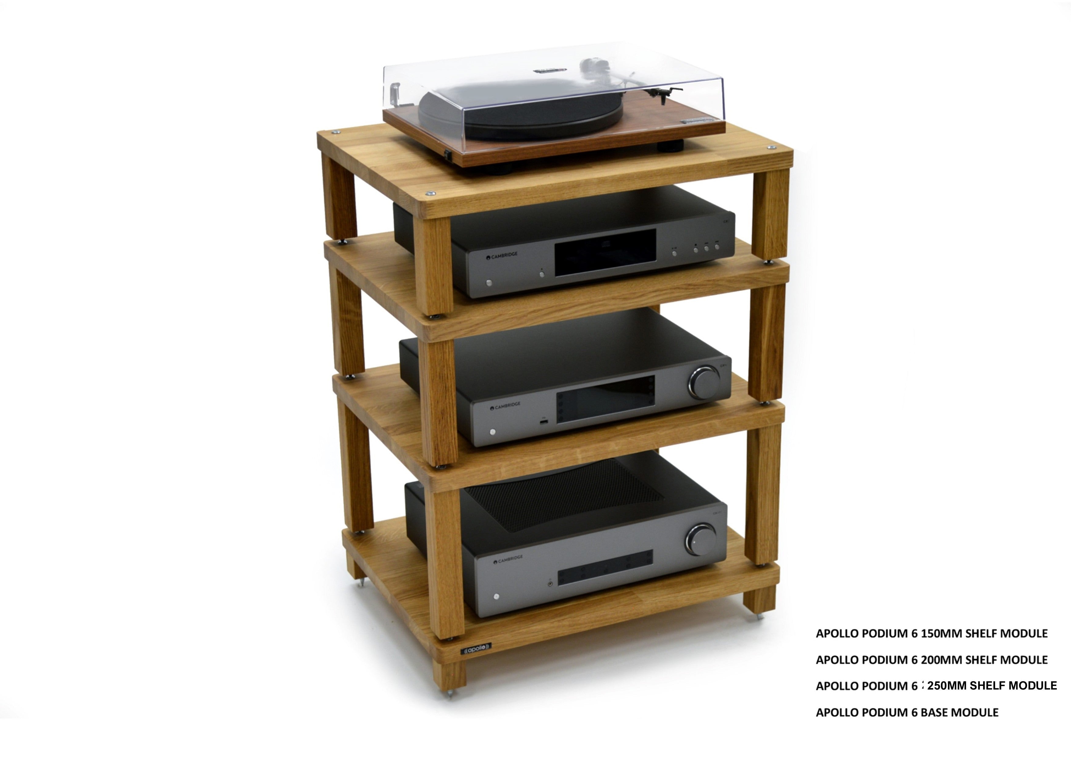 Apollo Podium 6 (Natural Oak Finish)
