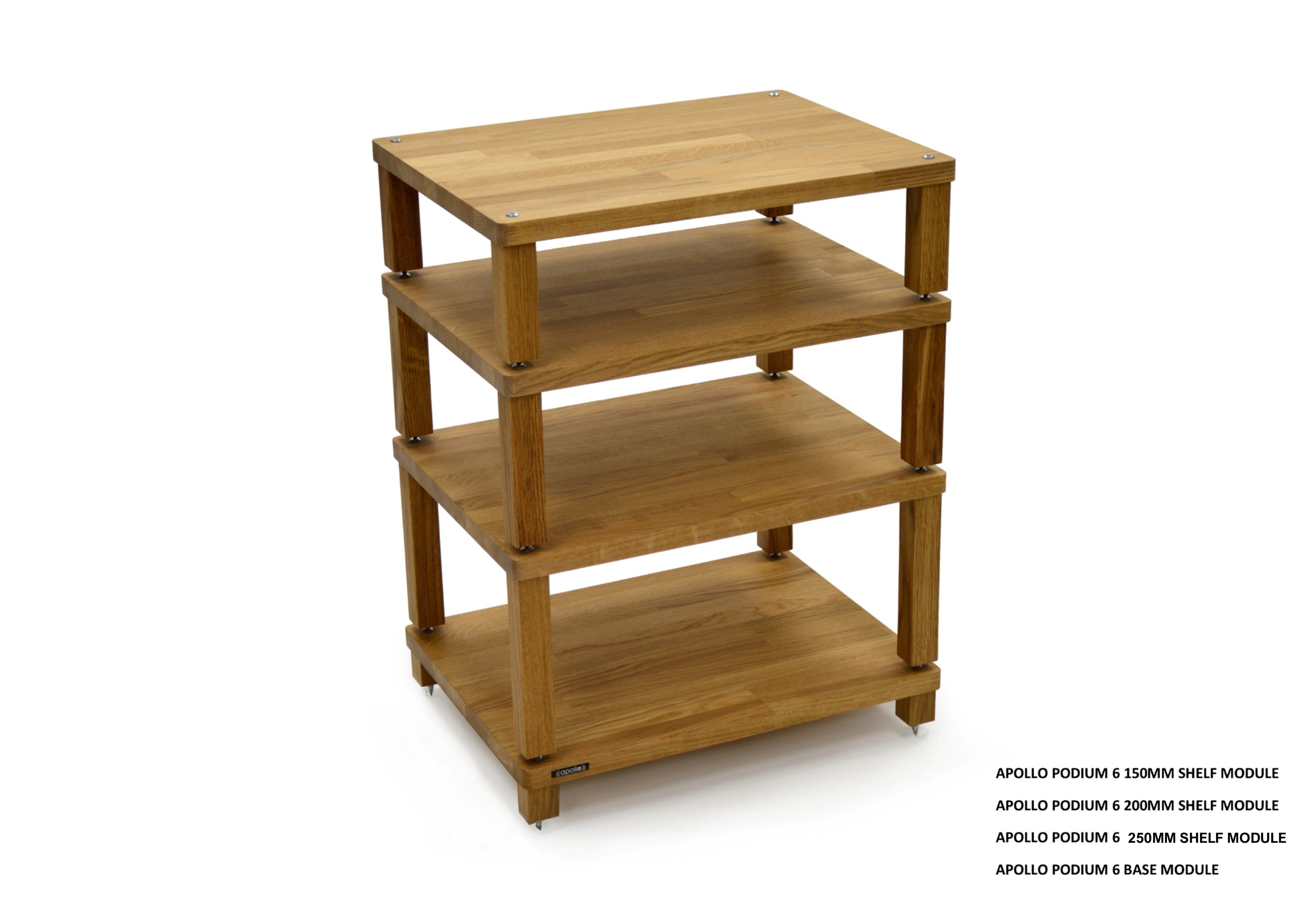 Apollo Podium 6 (Natural Oak Finish)