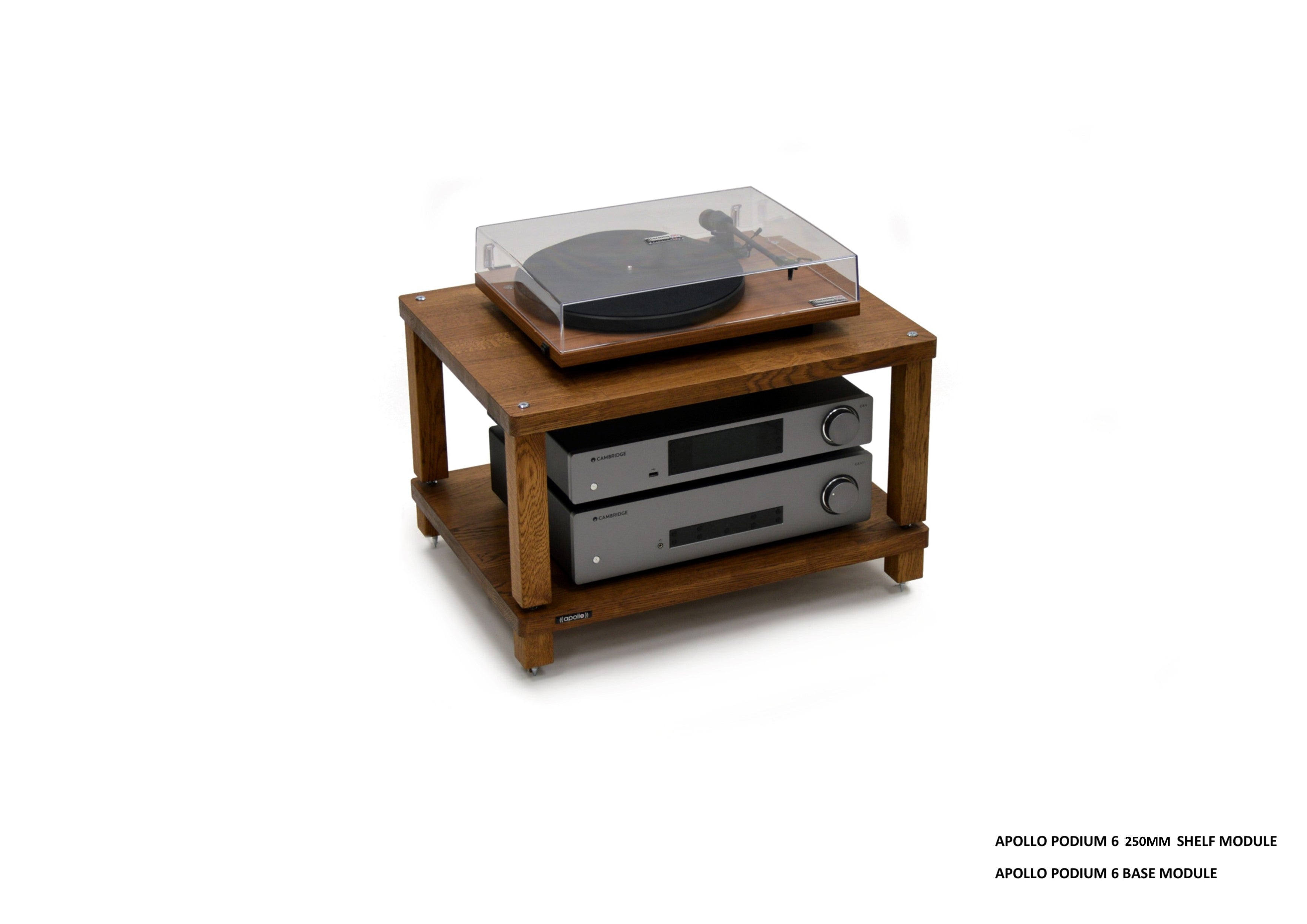 Apollo Podium 6 (Dark Oak Finish)