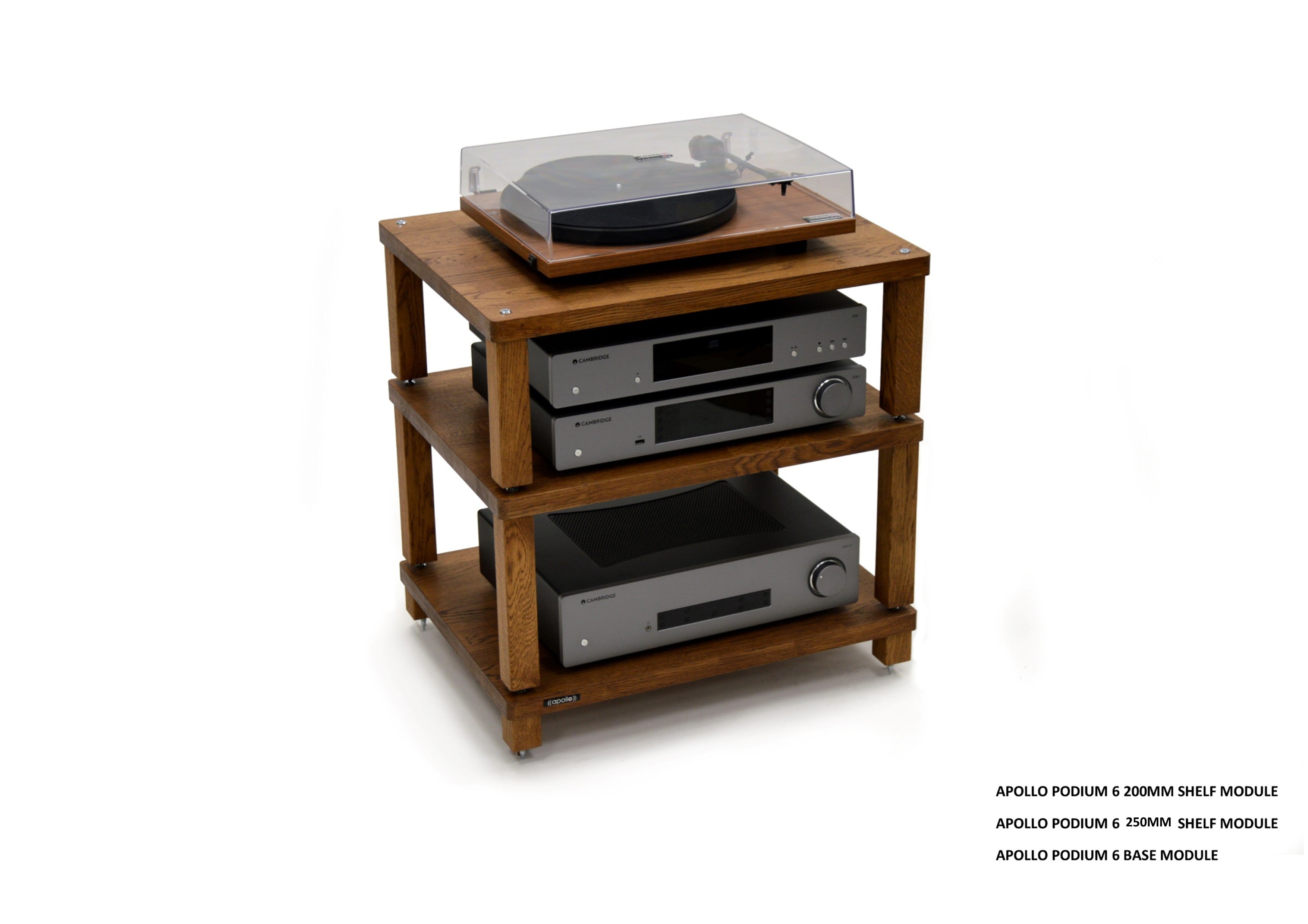 Apollo Podium 6 (Dark Oak Finish)