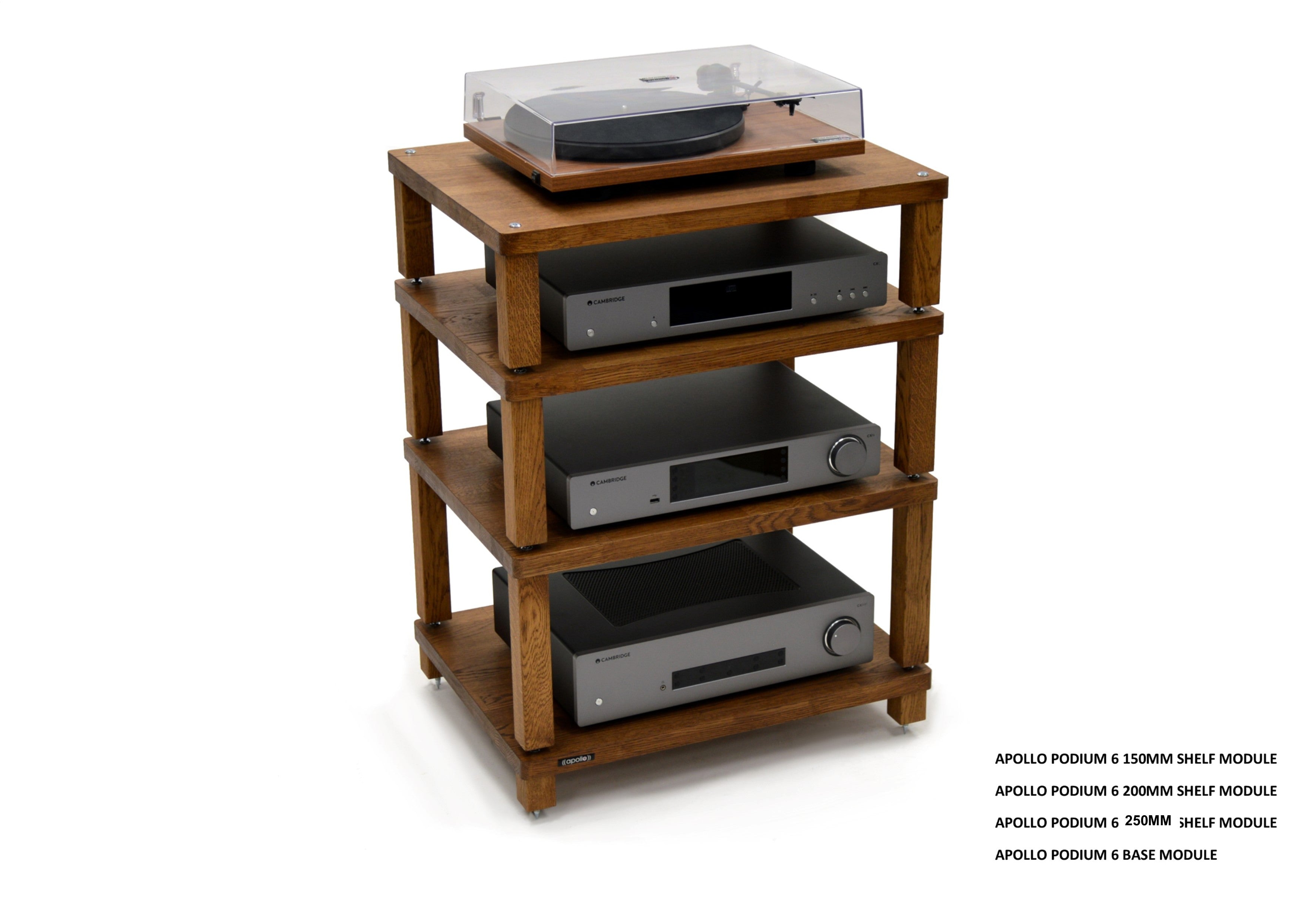 Apollo Podium 6 (Dark Oak Finish)