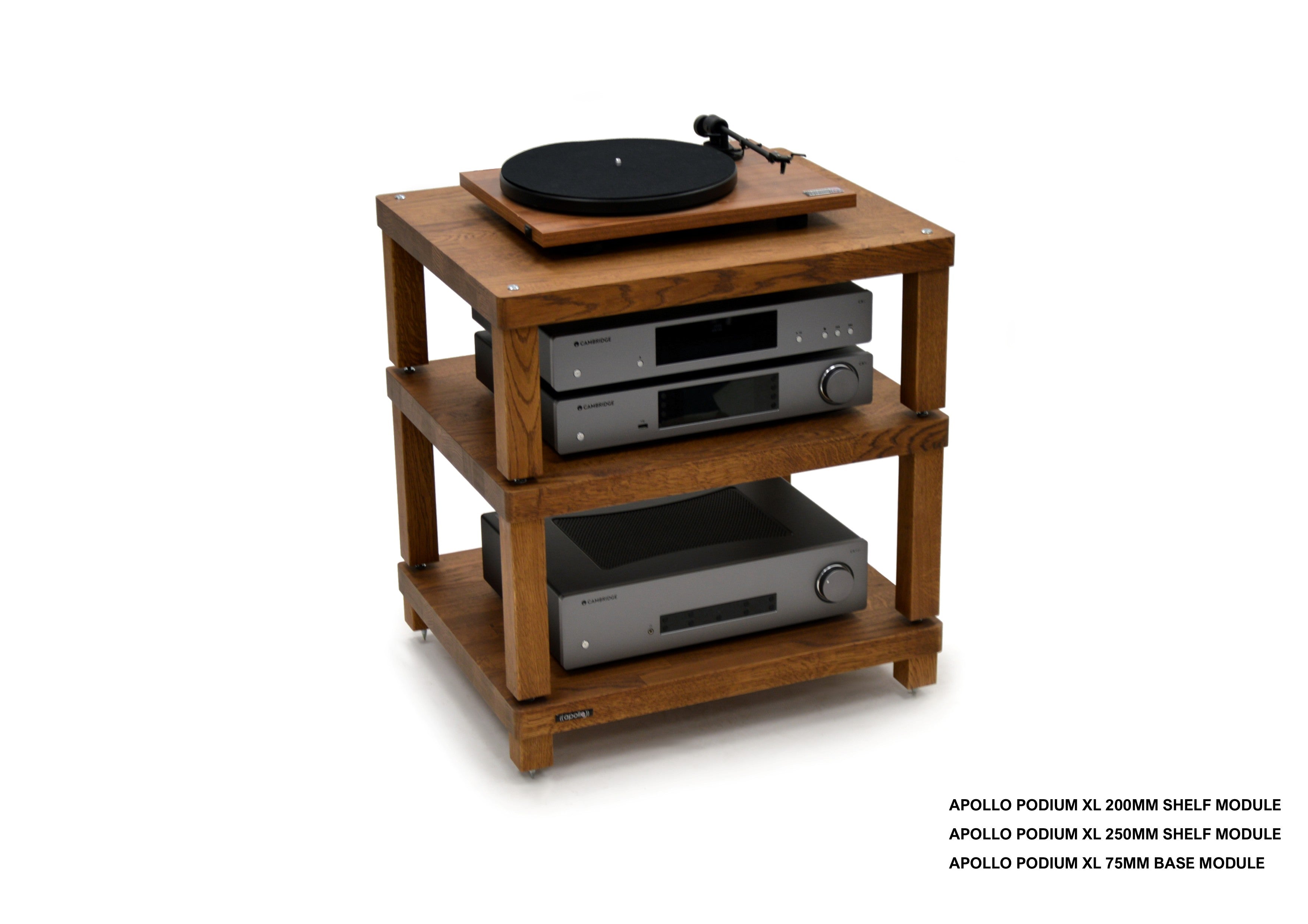 Apollo Podium 6 XL (Dark Oak Finish)