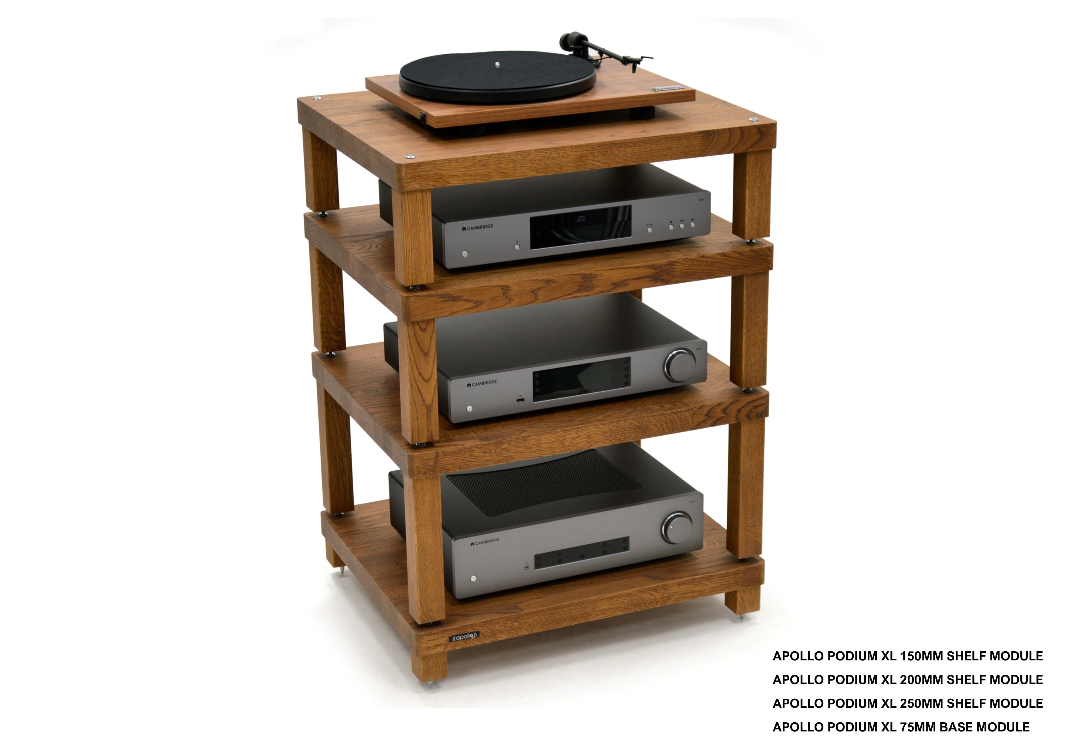 Apollo Podium 6 XL (Dark Oak Finish)