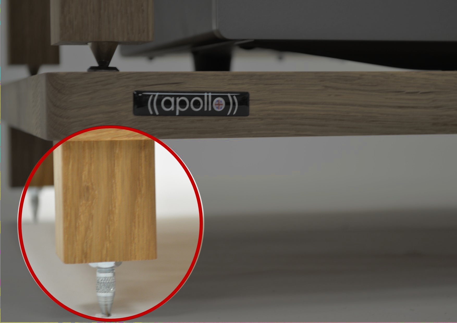 Apollo Podium 75mm Base (65mm as a shelf) module leg Height Replacement Pack