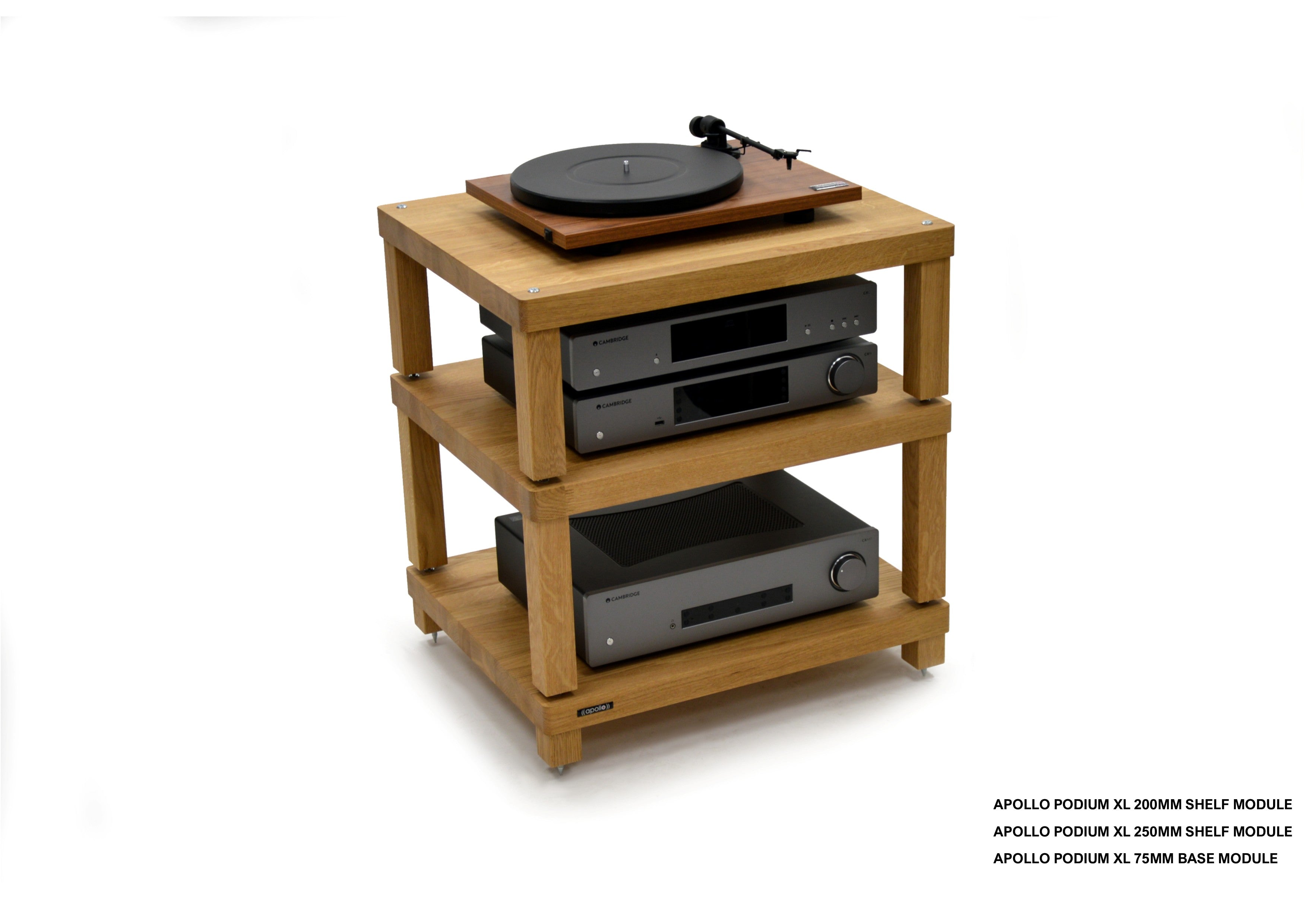 Apollo Podium 6 XL (Natural Oak Finish)