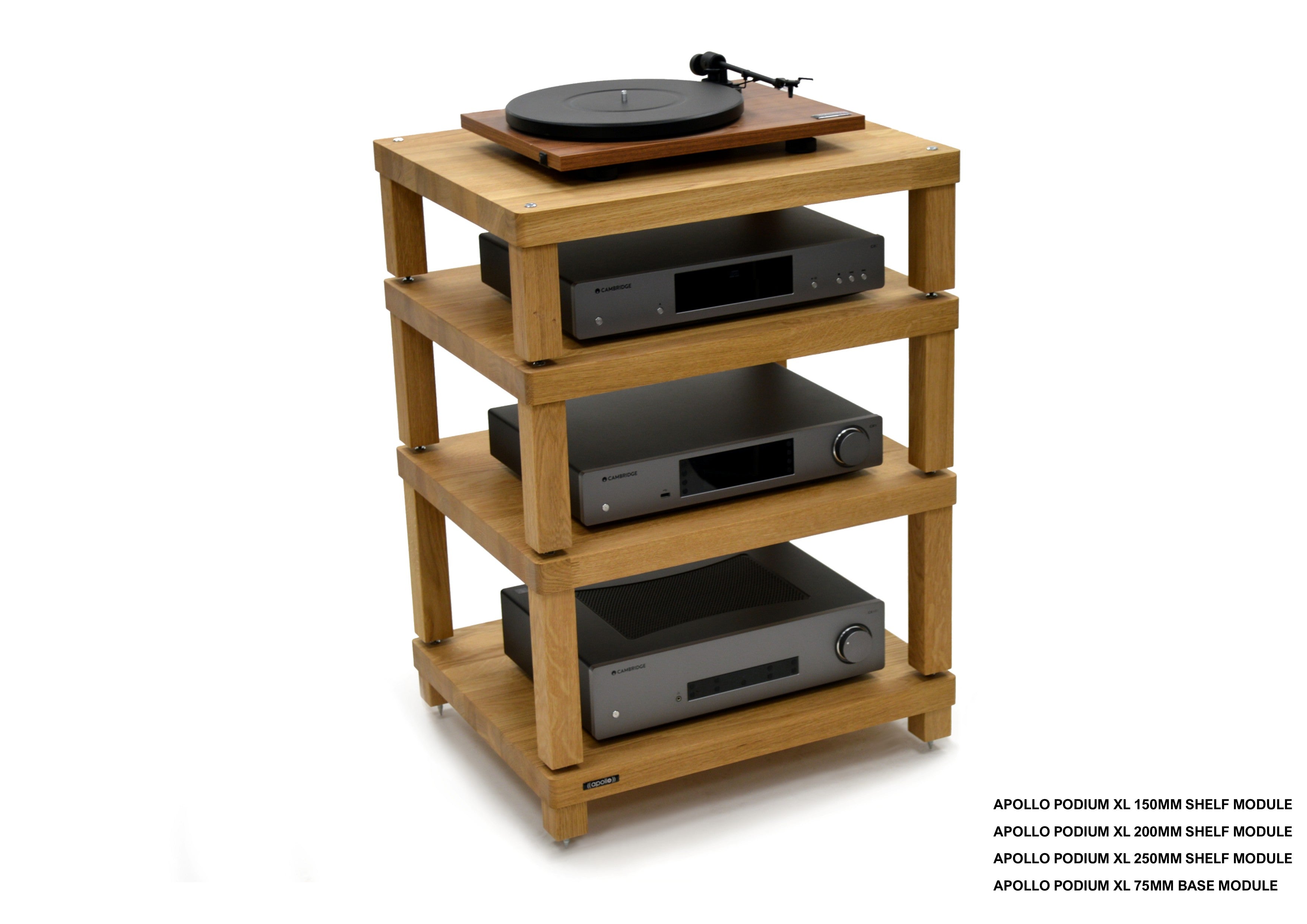 Apollo Podium 6 XL (Natural Oak Finish)