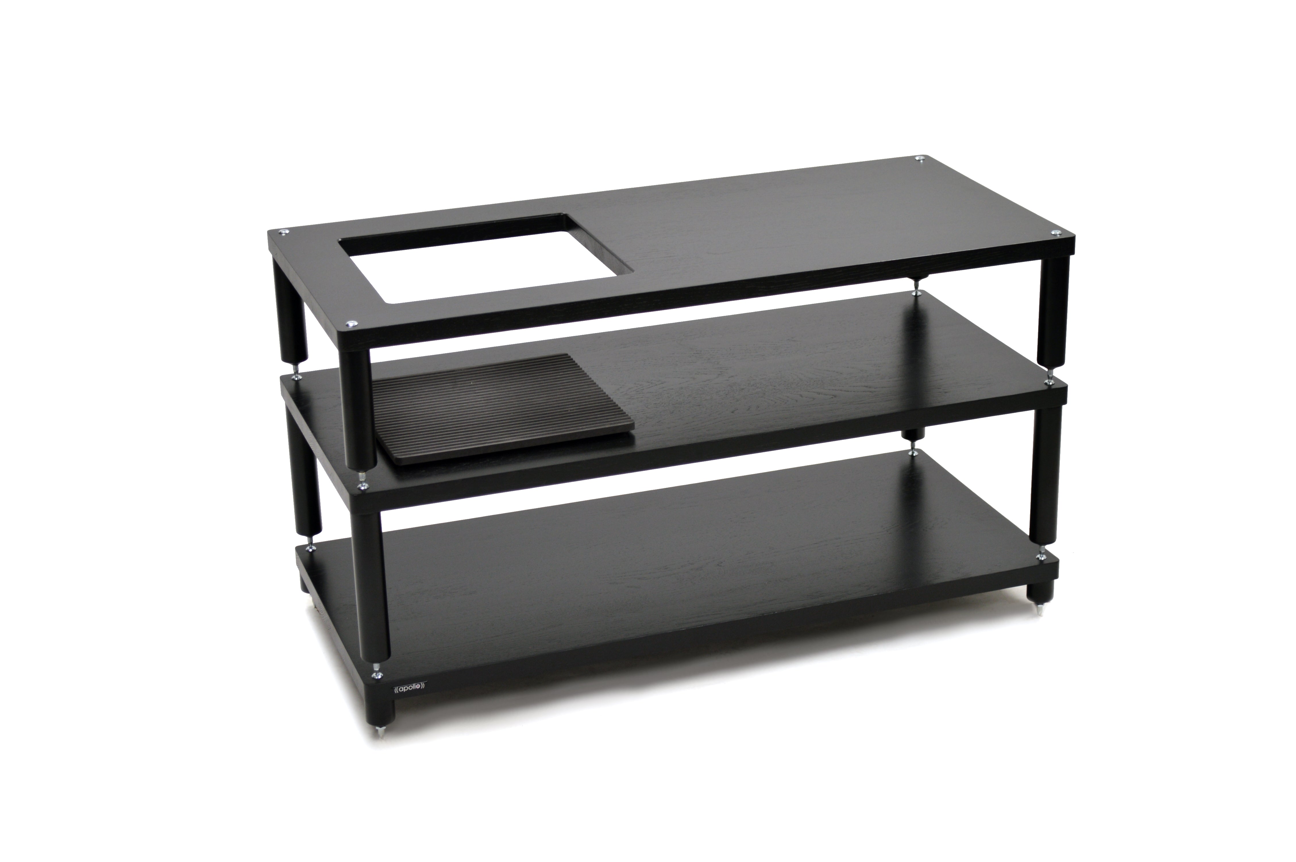 Apollo Storm 10 with Vinyl Storage Aperture Option (Premium Black Oak Finish)