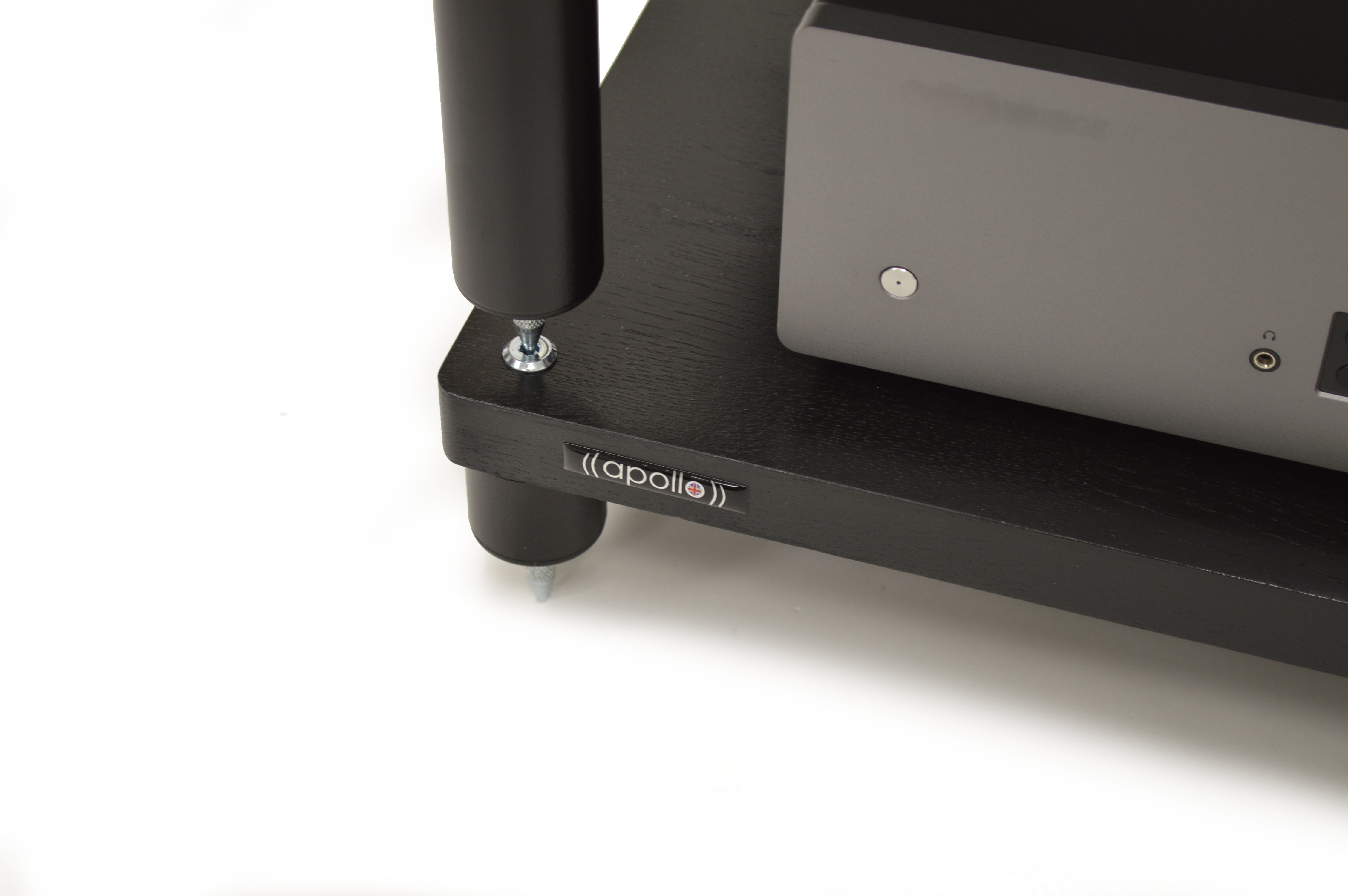 "B" Grade Apollo Storm 6 Hifi Rack Modules, Black Edition Finish (Price per Single Shelf Module)