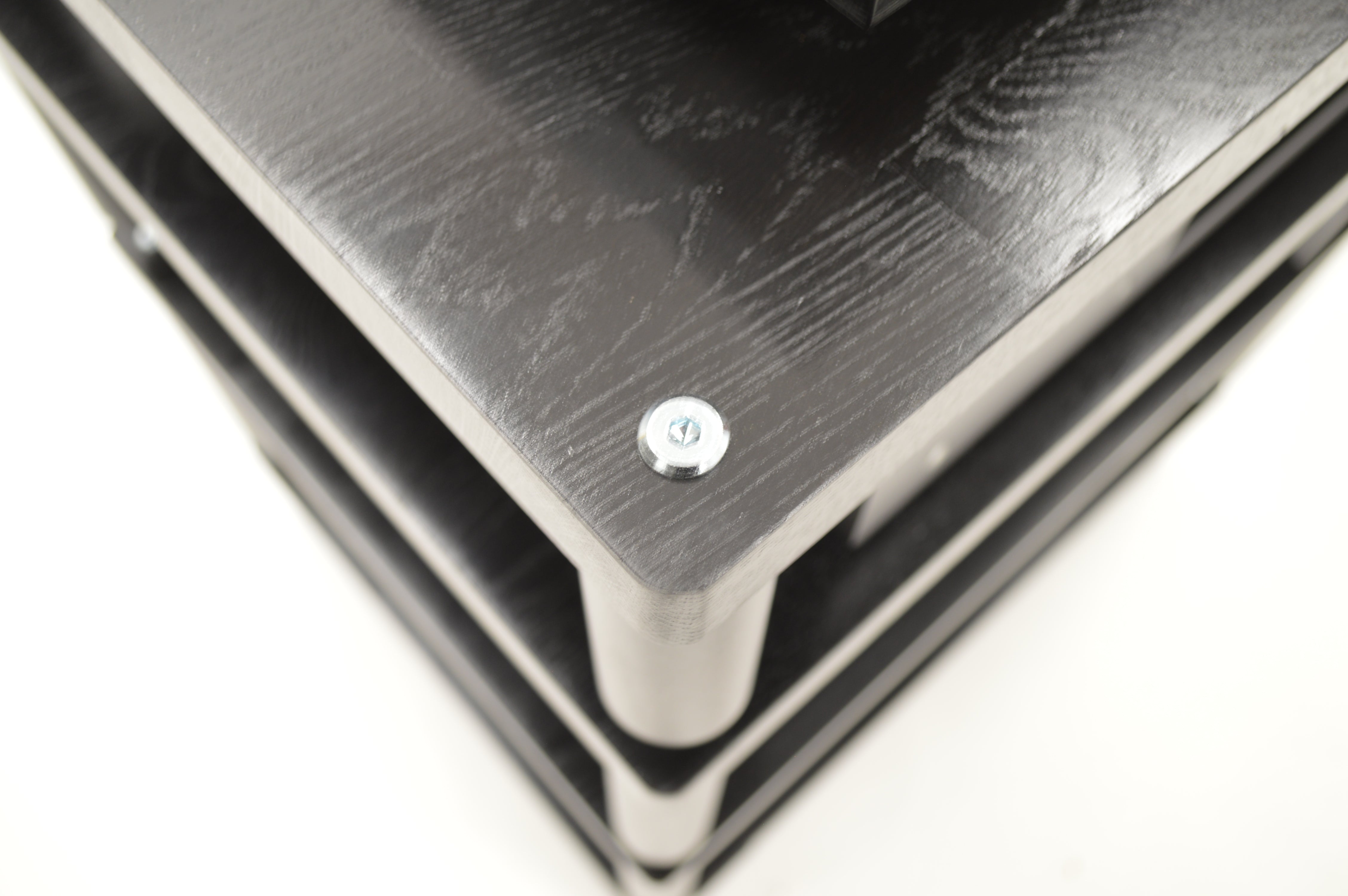 "B" Grade Apollo Storm 6 Hifi Rack Modules, Black Edition Finish (Price per Single Shelf Module)