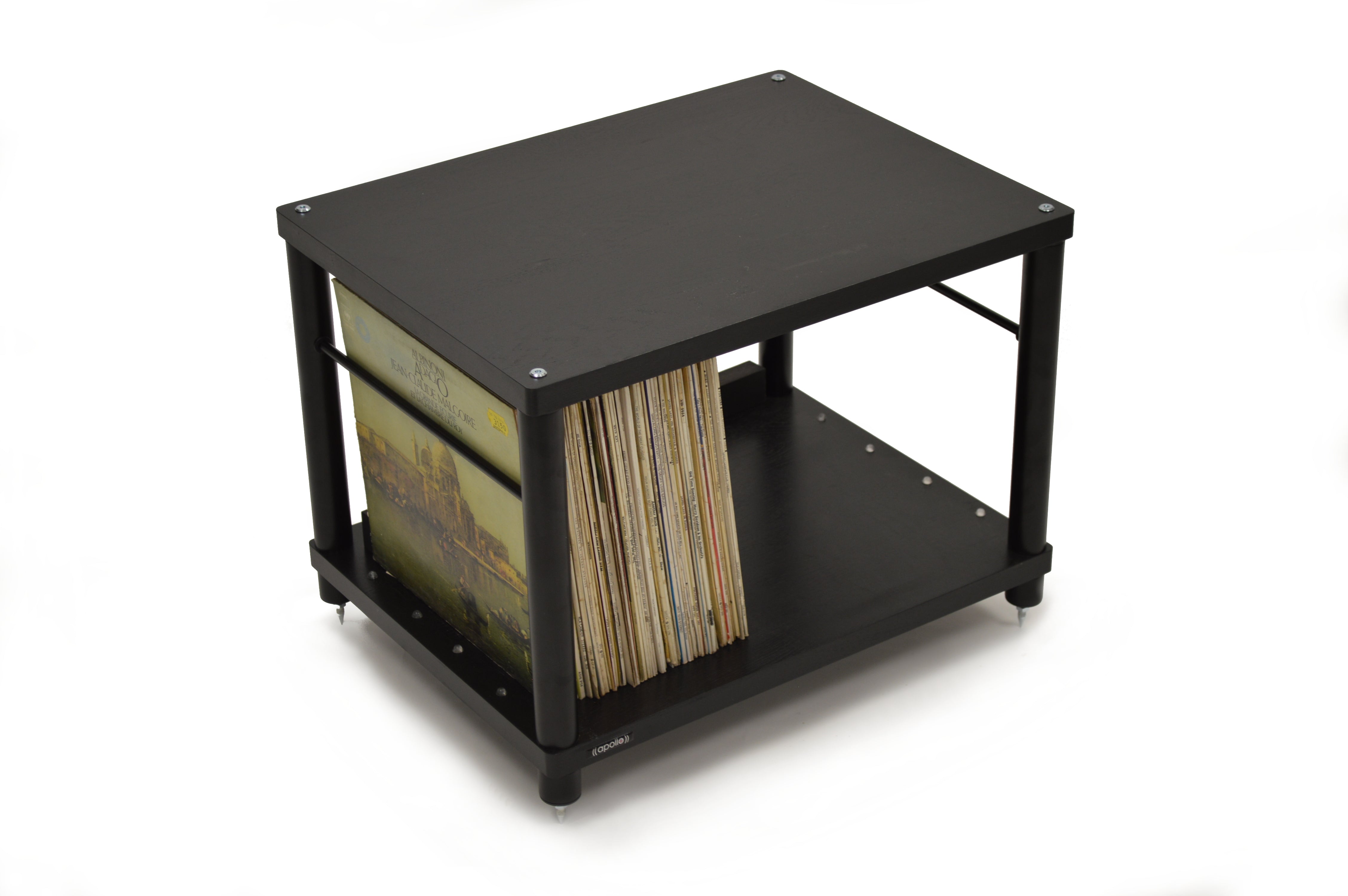 Apollo Storm 6 Two Shelf Vinyl Storage Module Premium Black Edition