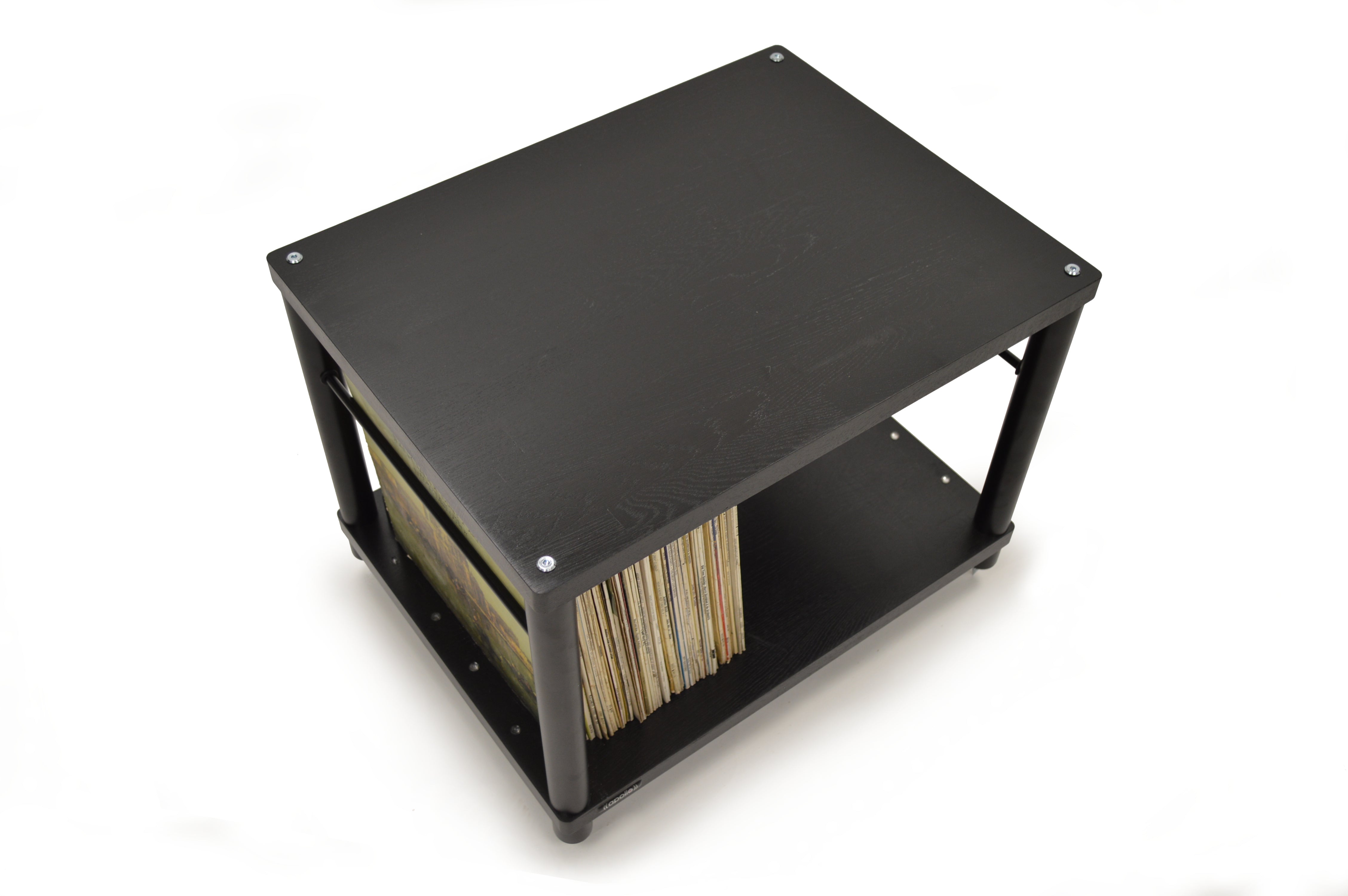 Apollo Storm 6 Two Shelf Vinyl Storage Module Premium Black Edition