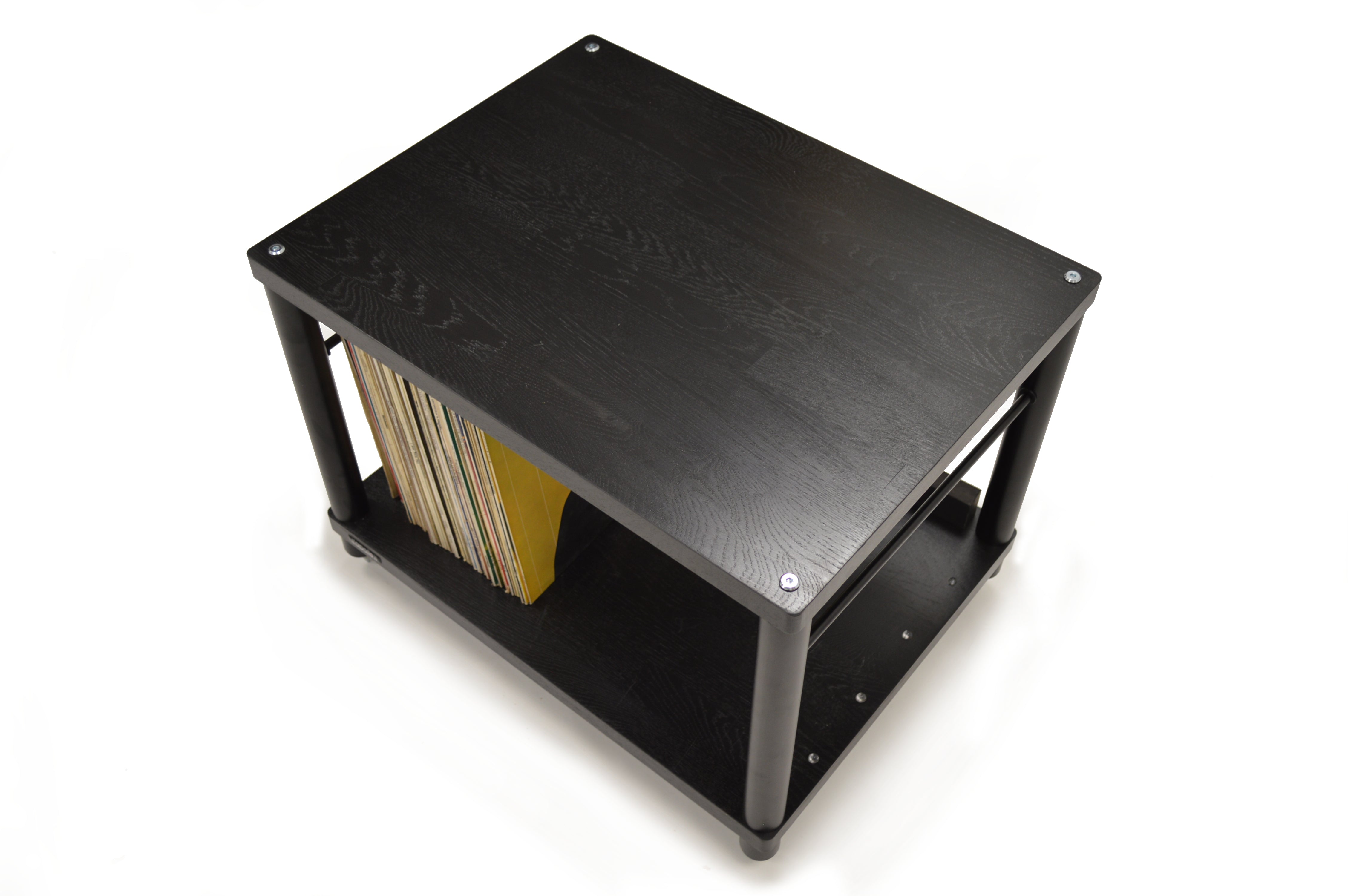 Apollo Storm 6 Two Shelf Vinyl Storage Module Premium Black Edition