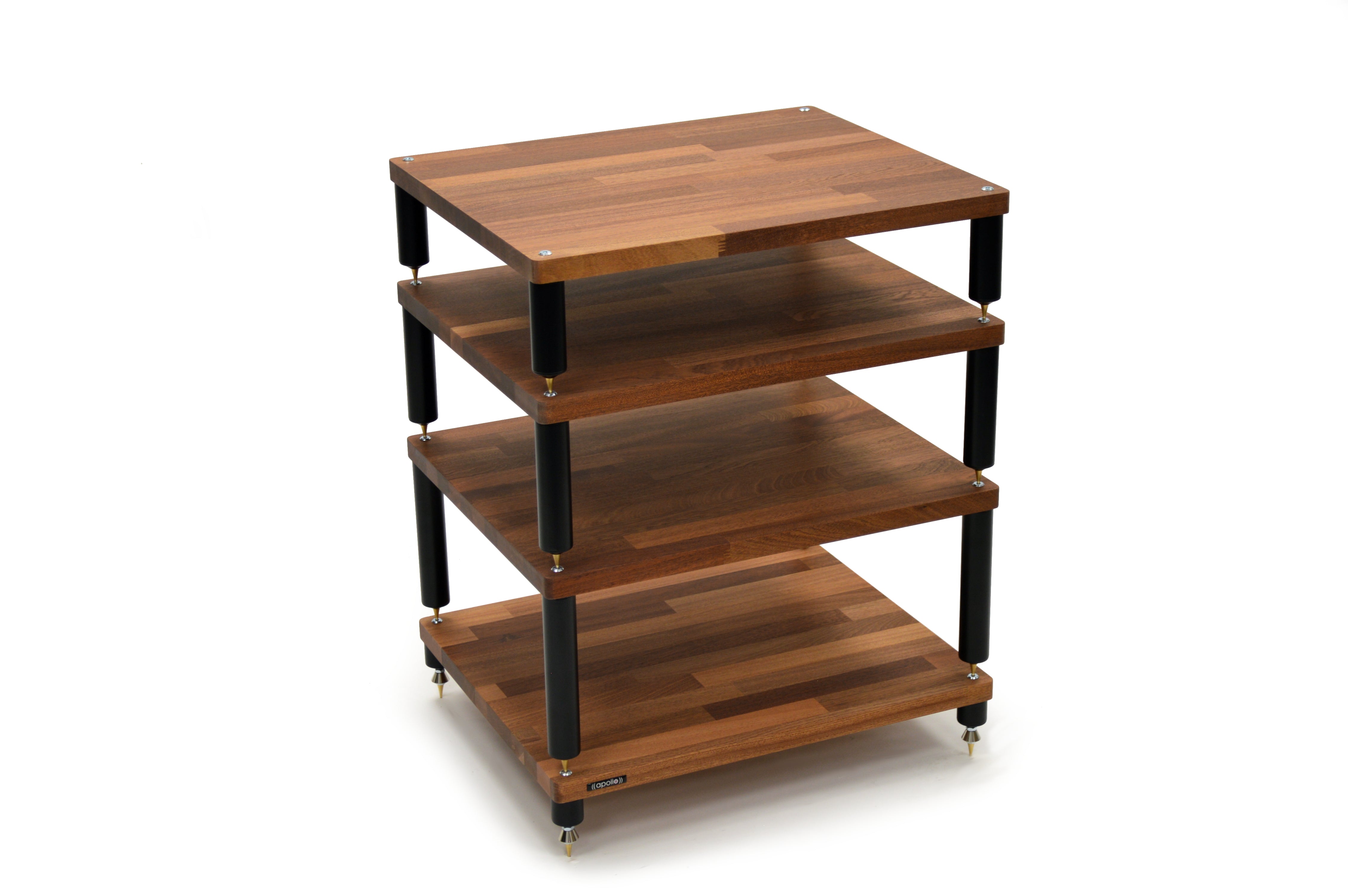 "B" Grade Apollo Storm 6 XL Hifi Rack Modules, Sapelli Mahogany Finish (Price per Single Shelf Module)