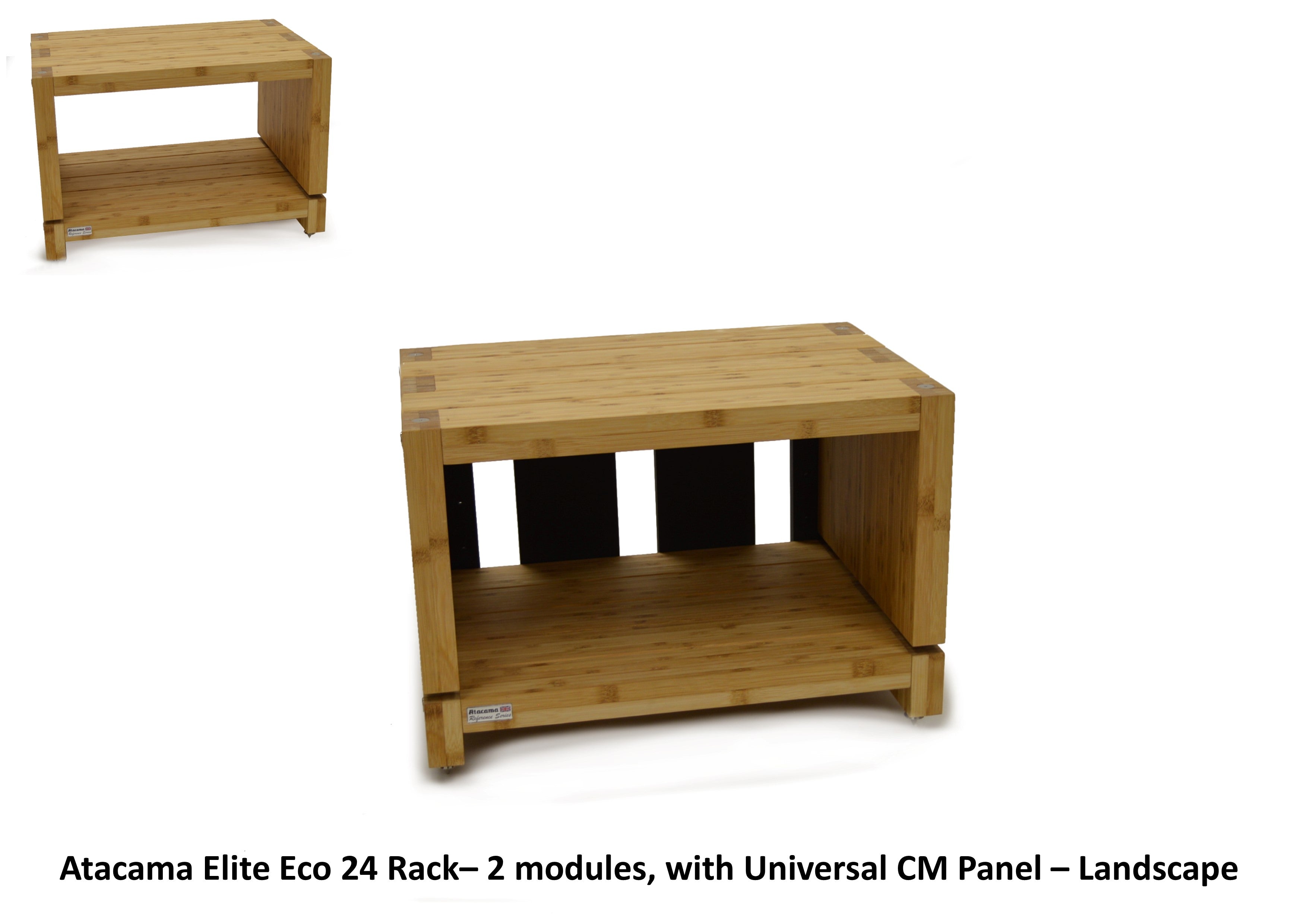 Ex Display Elite Eco 24 Reference Natural Bamboo HiFi Rack (Price shown is for 4 modules)