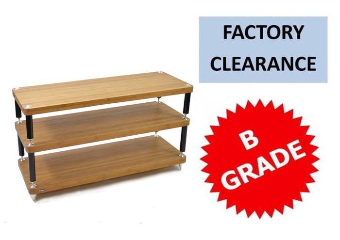 "B" Grade Evoque Eco 110-40 AV/Hifi Rack Modules (Price per Single Shelf Module)
