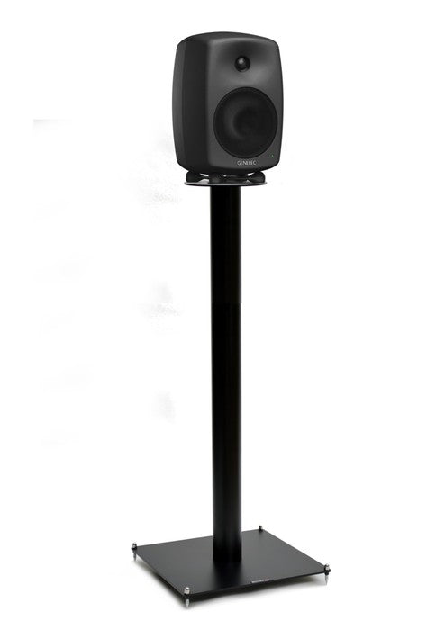 Atacama Pro Studio 1 Speaker Stand (Single), Ideal for Genelec 80 series which require a 200mm oval top plate to support the Iso Pod & similar speakers.