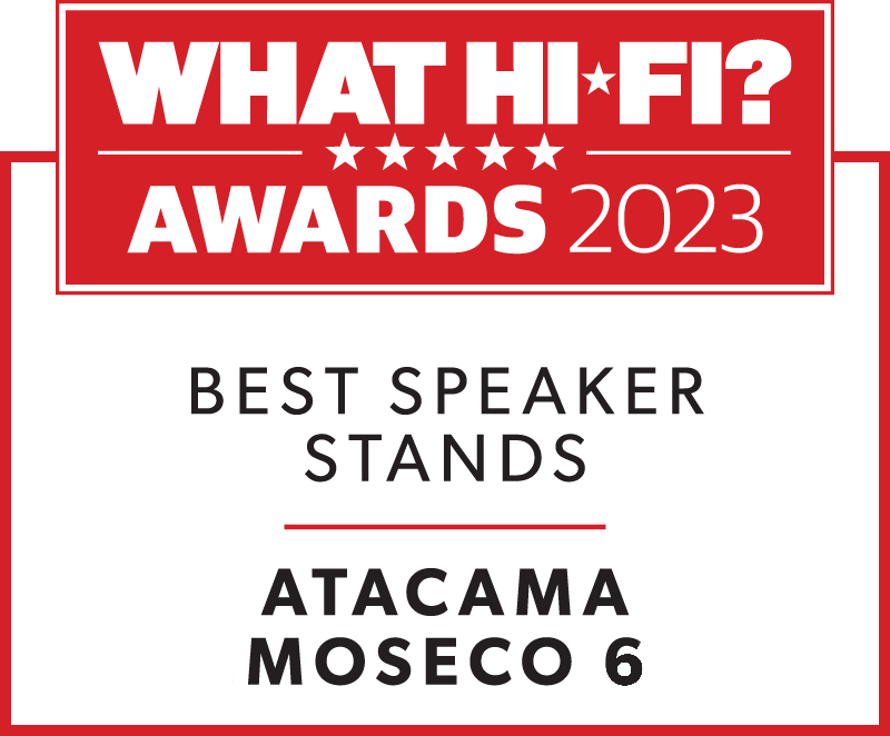 Atacama Moseco 6 wins best speaker stands for the 10th year running!