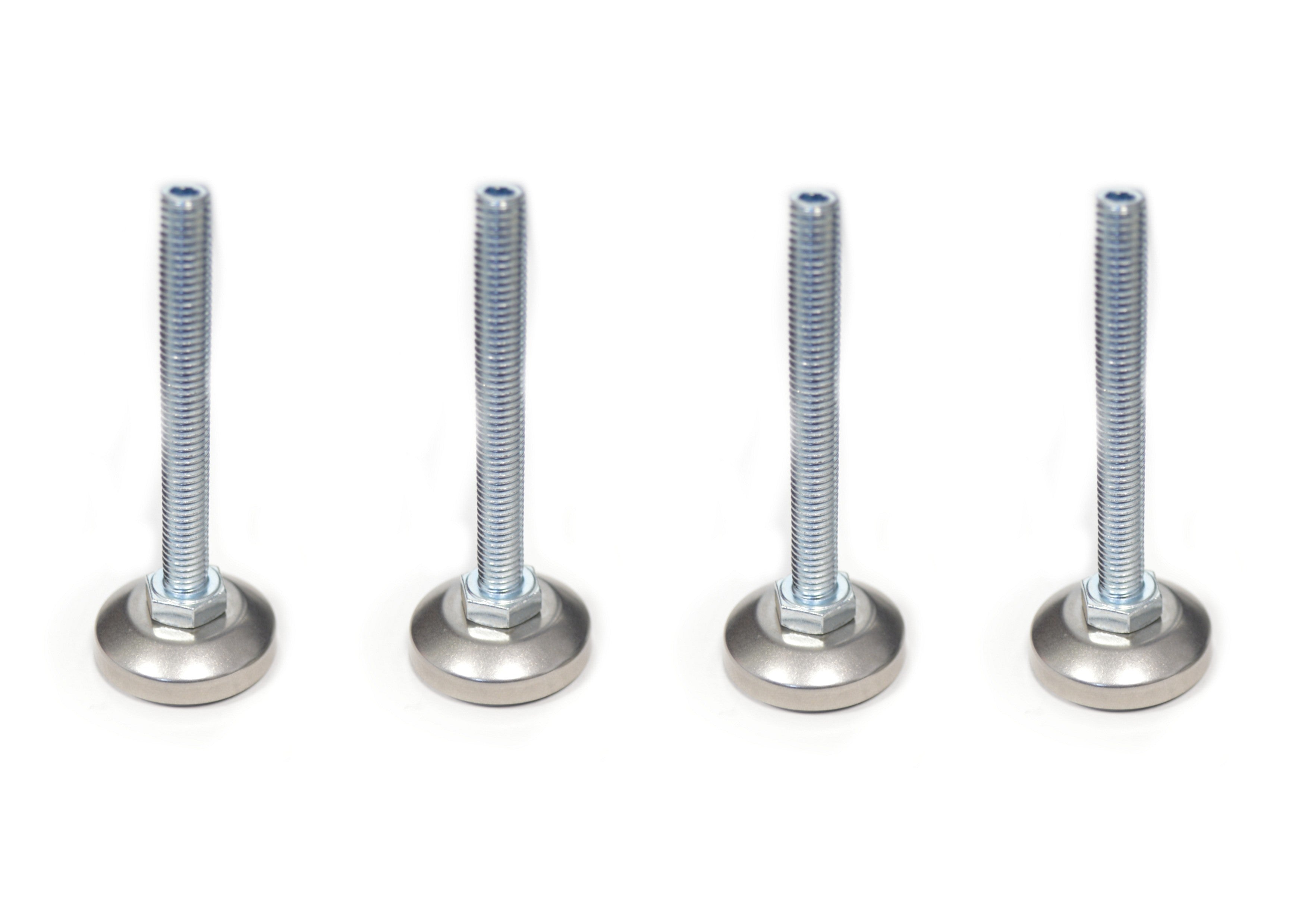 M8 80mm thread Stainless Steel Self Levelling Feet (Pack of 4)