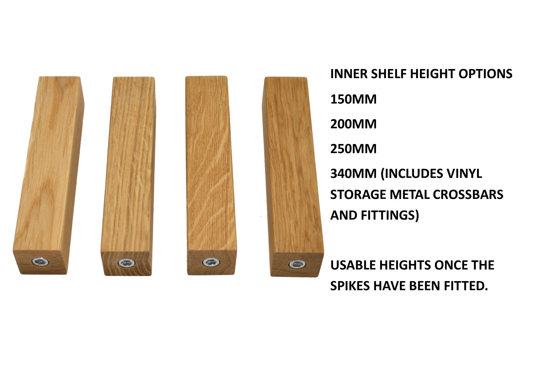 Apollo Podium leg Height Replacement Pack