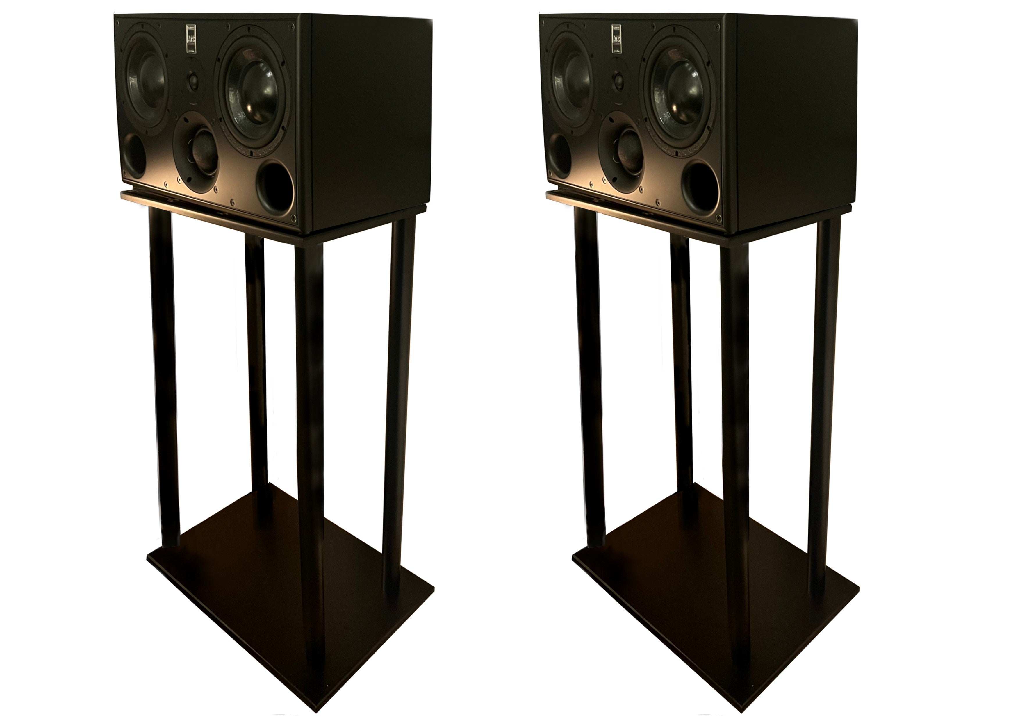 Atacama Pro Studio 590-365 (Pair) Speaker stands, Ideal for ATC SCM45A speakers or similar